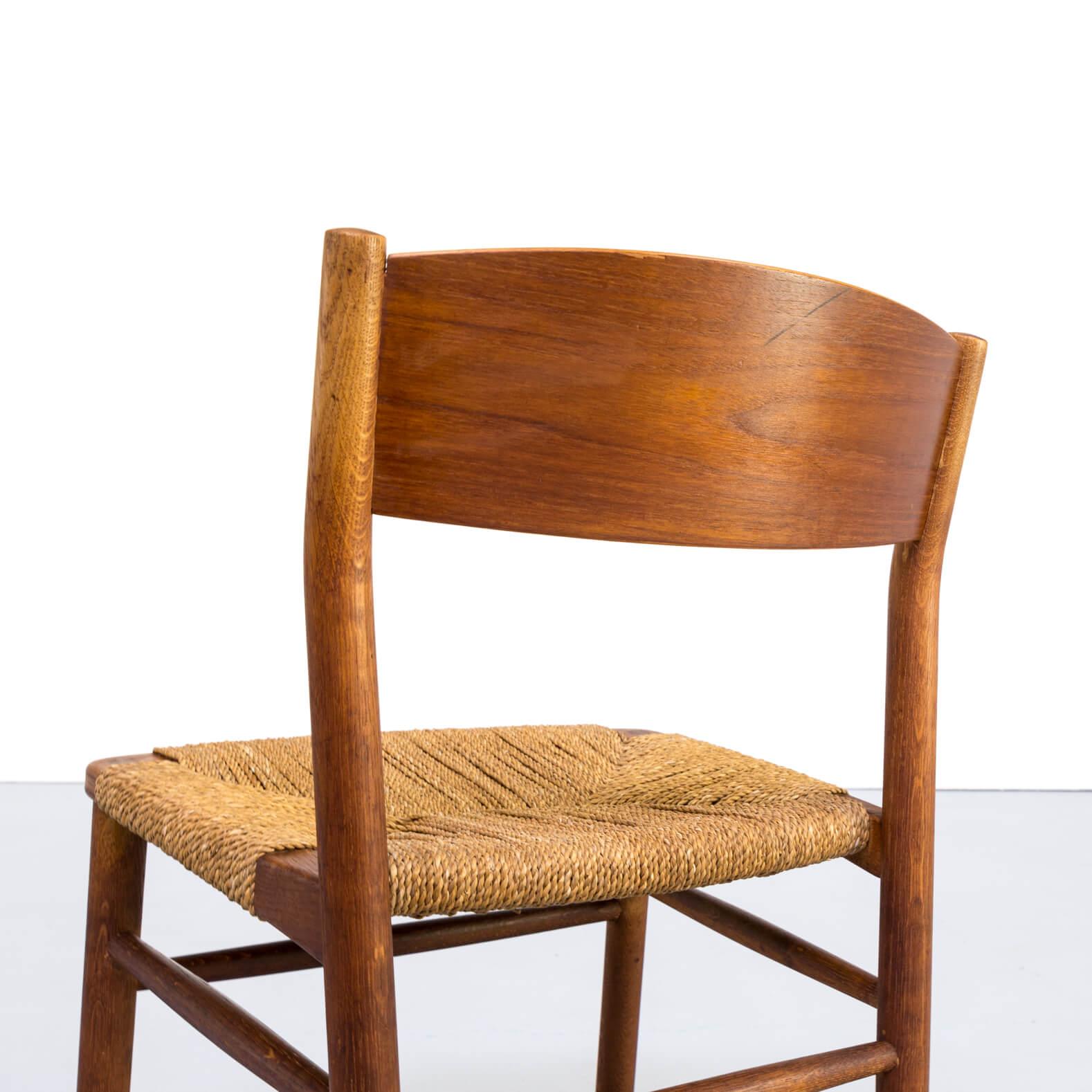 1950s Børge Mogensen ‘model 157’ Chair for Søborg Møbler Set of 2 For Sale 3