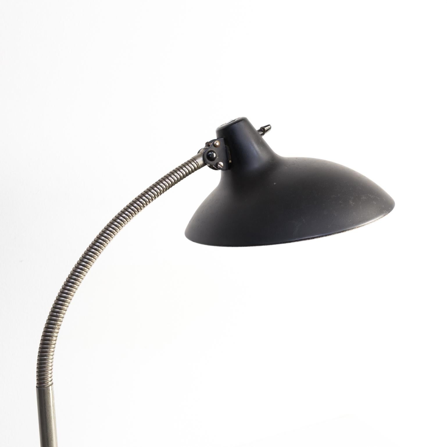 1950s Christian Dell Desk Lamp for Kaiser Idell In Good Condition For Sale In Amstelveen, Noord