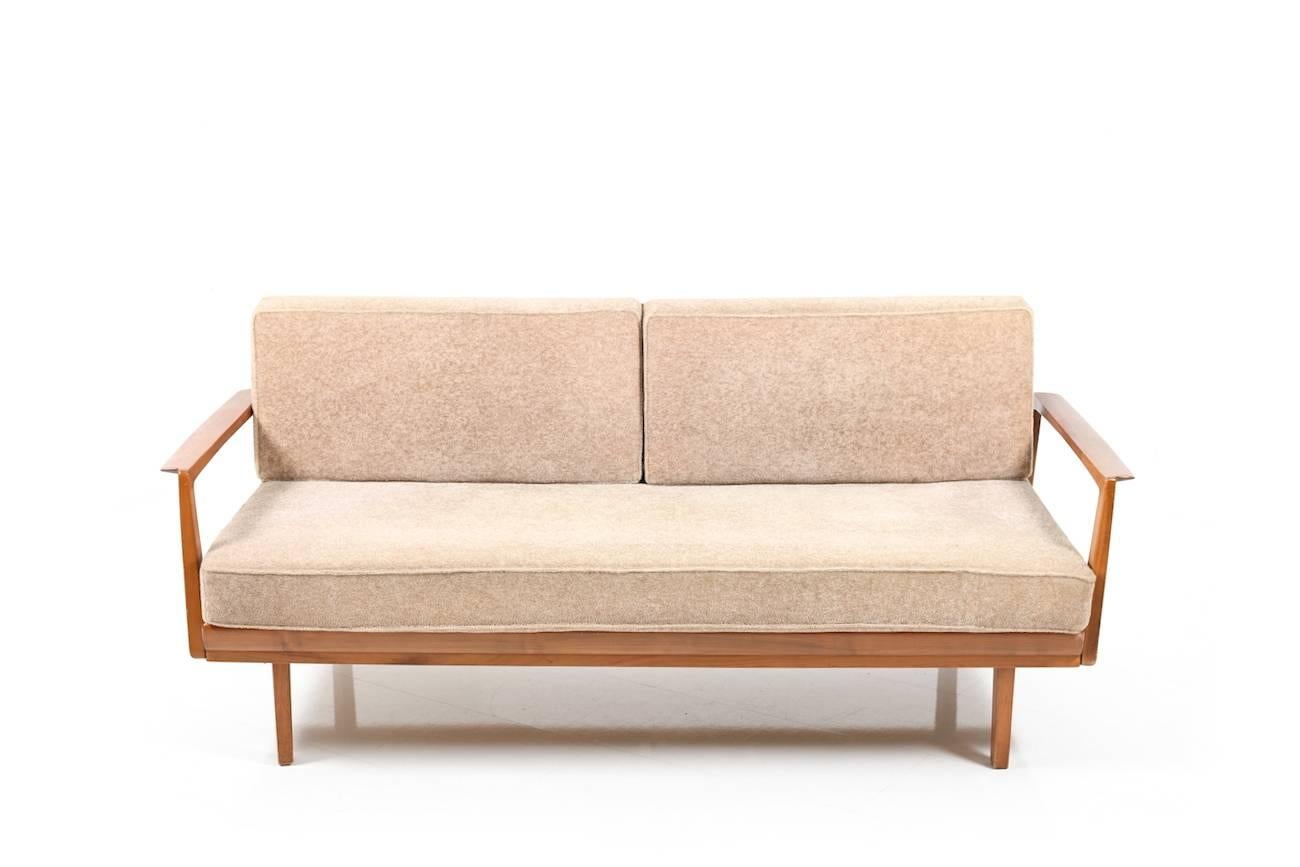 Mid-Century Modern 1950s Daybed by Wilhelm Knoll