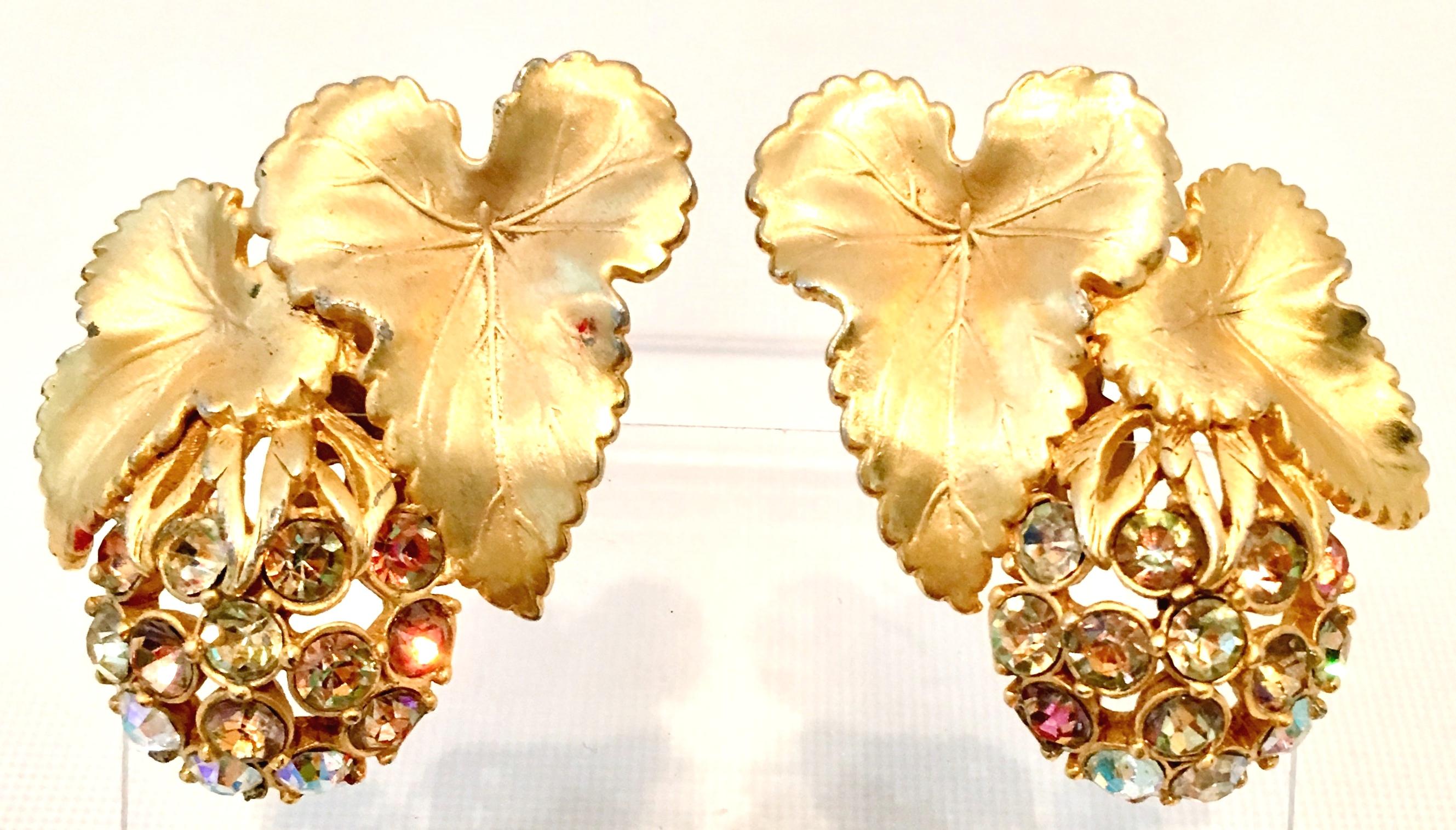 schiaparelli gold earrings