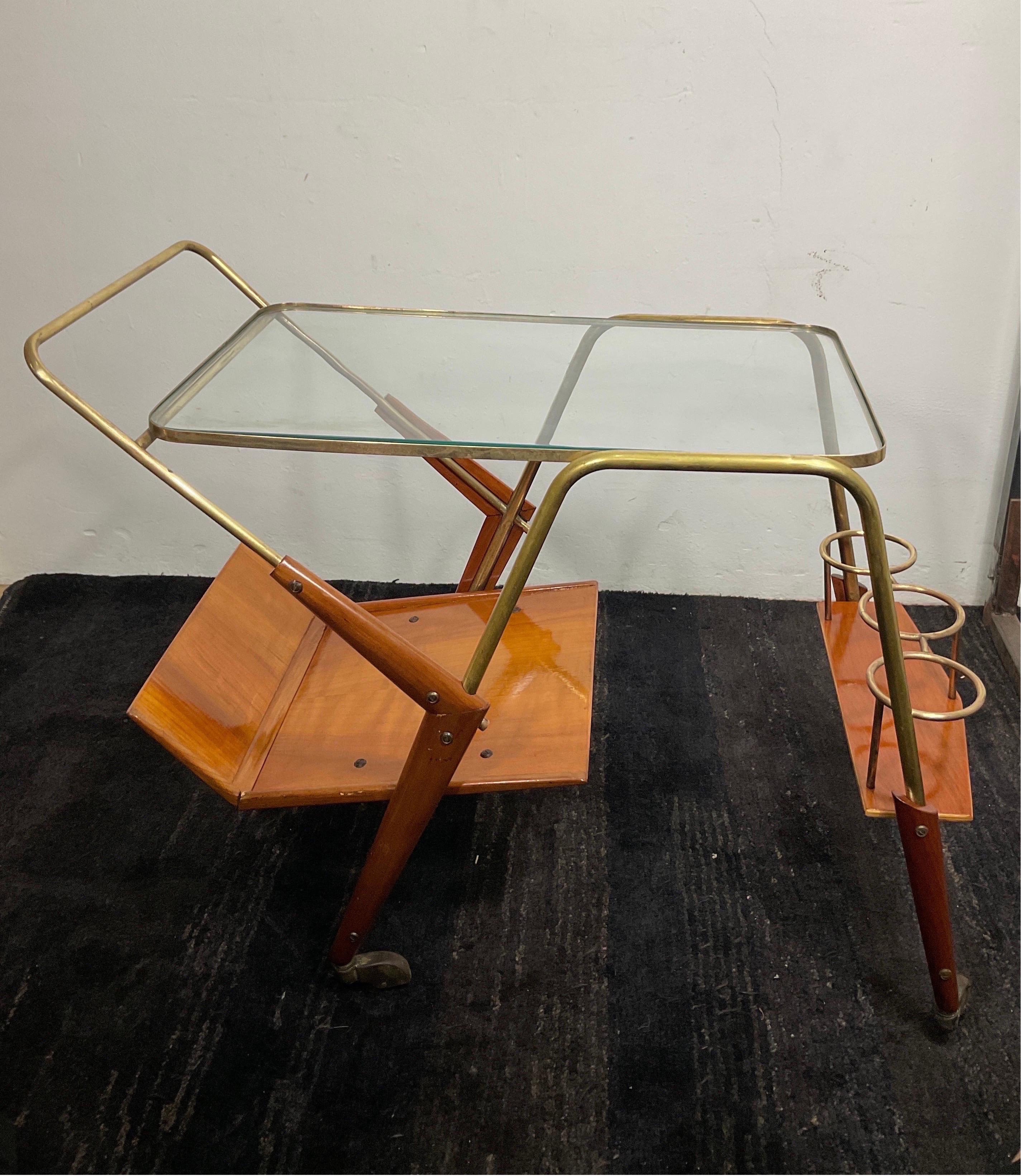 50's food trolly attributable to Cesare Lacca For Sale 11