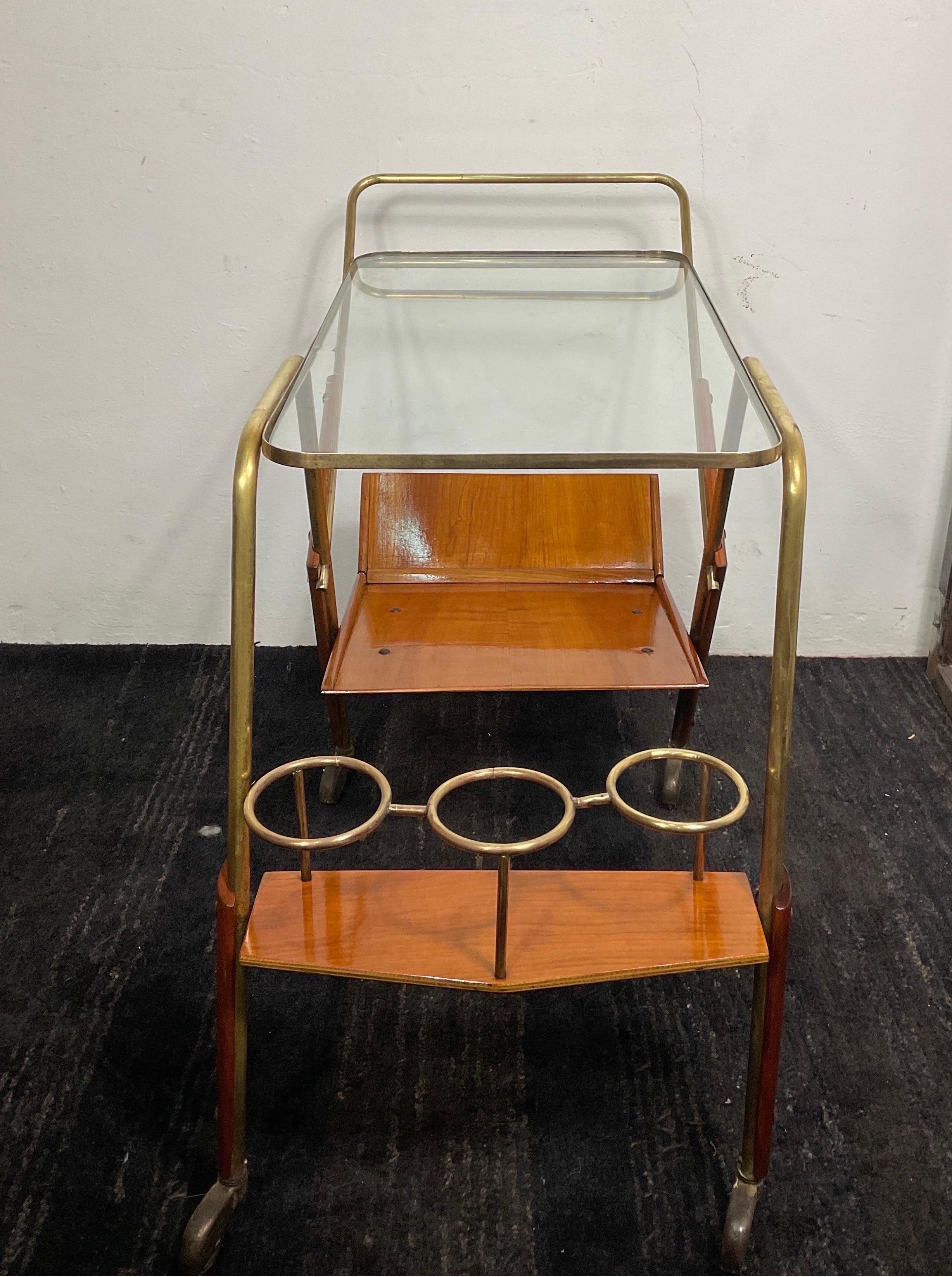 50's food trolly attributable to Cesare Lacca For Sale 14