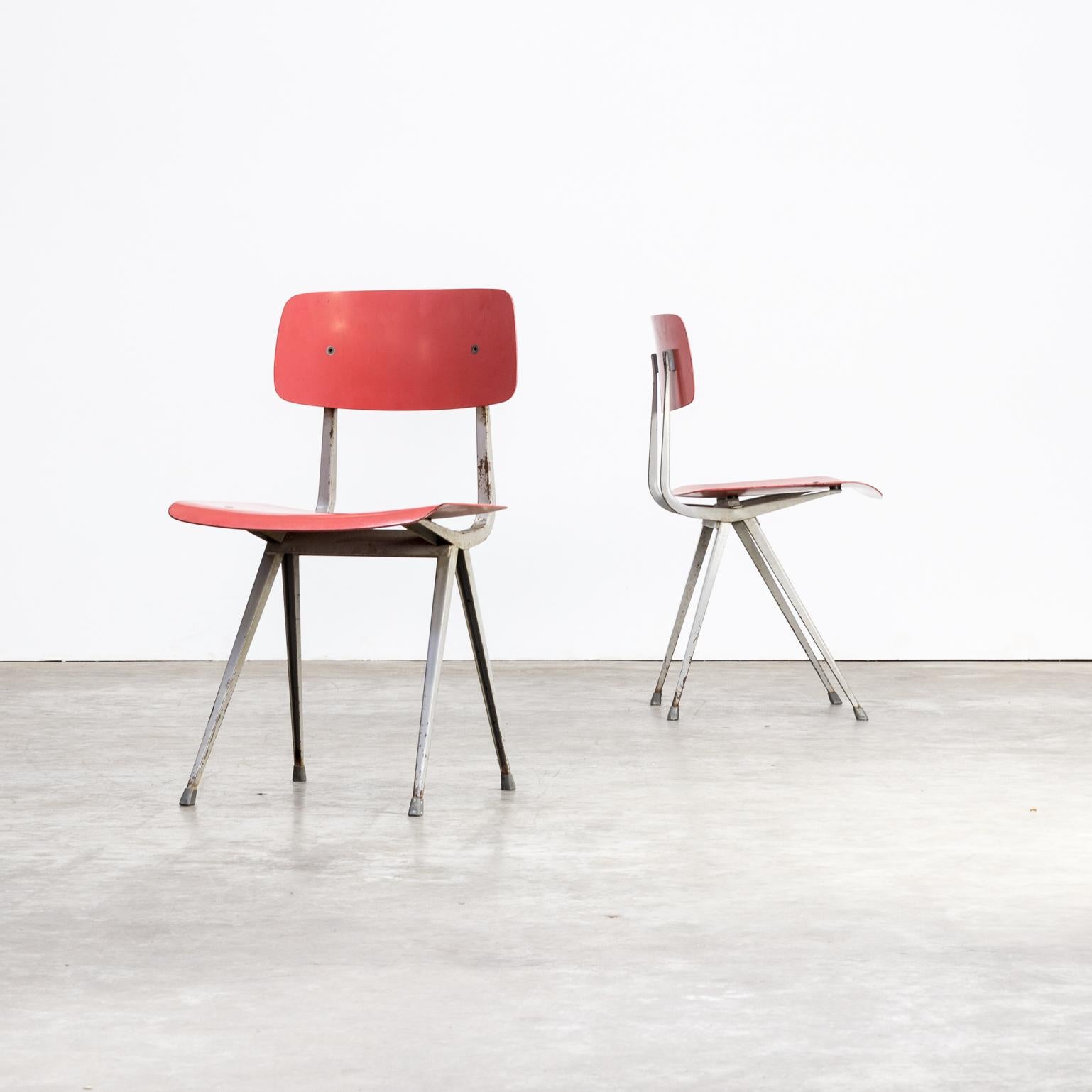 Dutch 1950s Friso Kramer ‘Result’ Chair for Ahrend de Cirkel Set of 2 For Sale