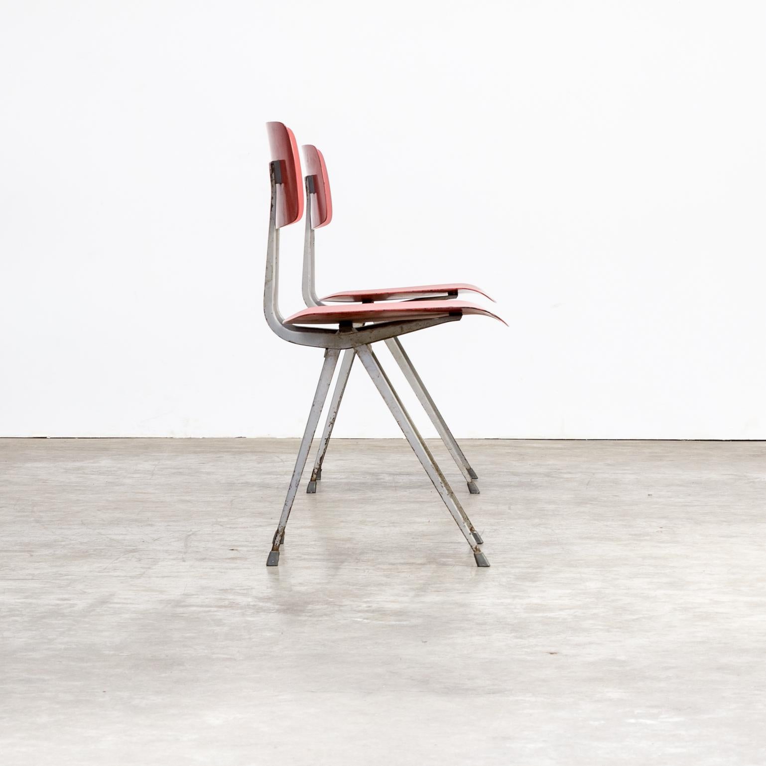 Wood 1950s Friso Kramer ‘Result’ Chair for Ahrend de Cirkel Set of 2 For Sale