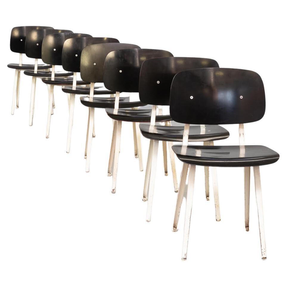 50s Friso Kramer ‘revolt’ Chair for Ahrend de Cirkel Set/8 For Sale