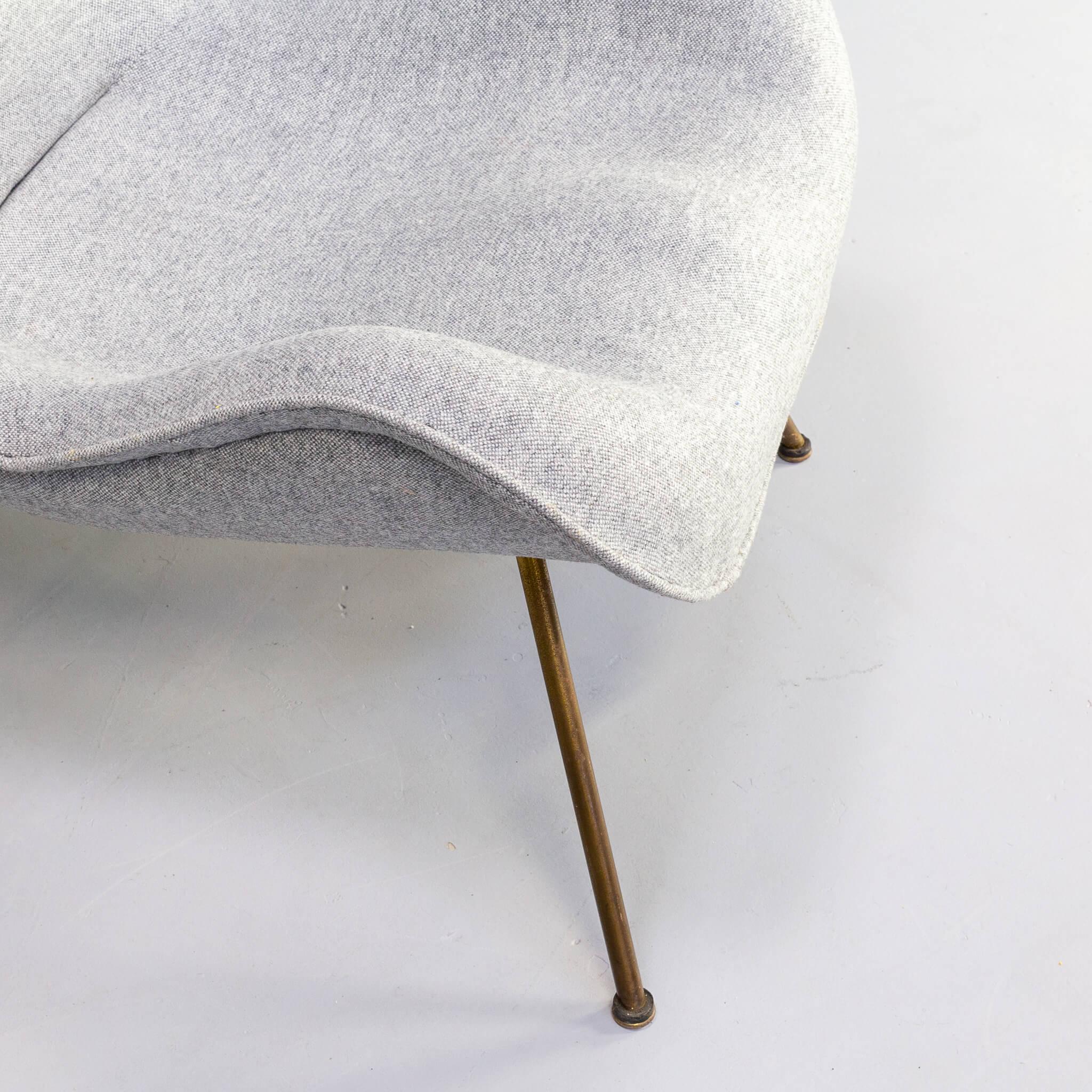 50er Jahre Fritz Neth 'madame' Lounge Fauteuil und Ottomane für Correcta 4