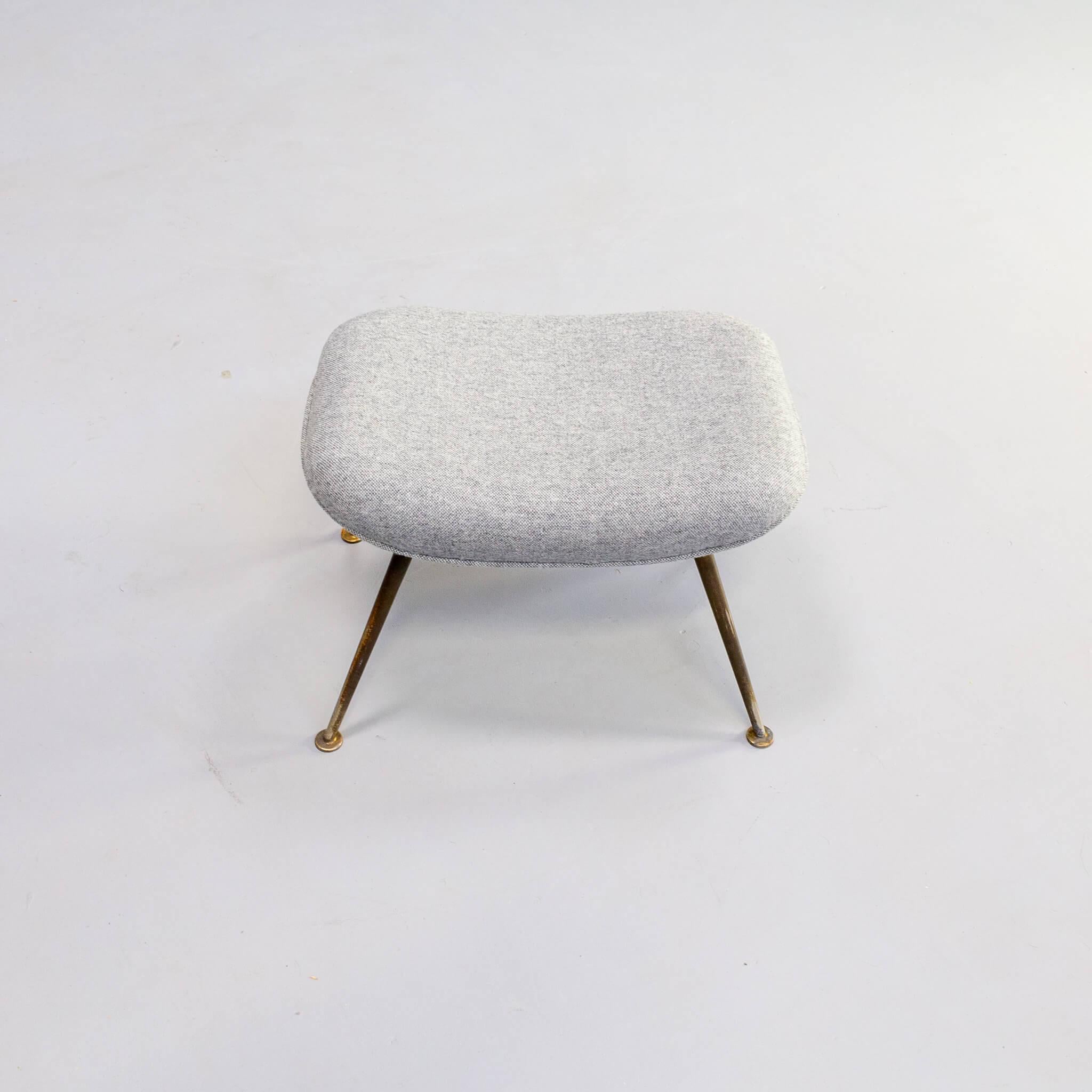 50er Jahre Fritz Neth 'madame' Lounge Fauteuil und Ottomane für Correcta 5