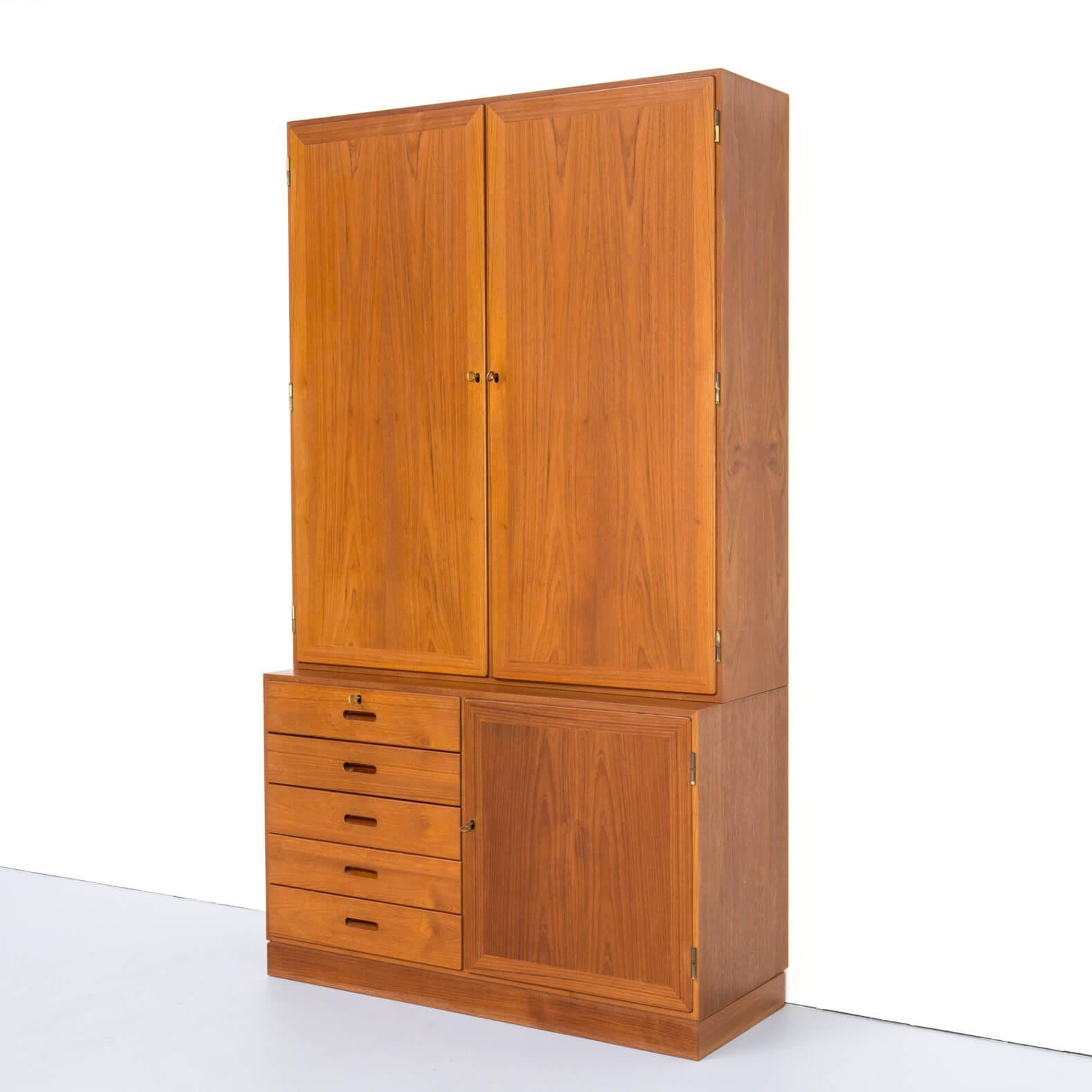 Mid-Century Modern 1950s Georg Satink Cabinet for WK Möbel For Sale