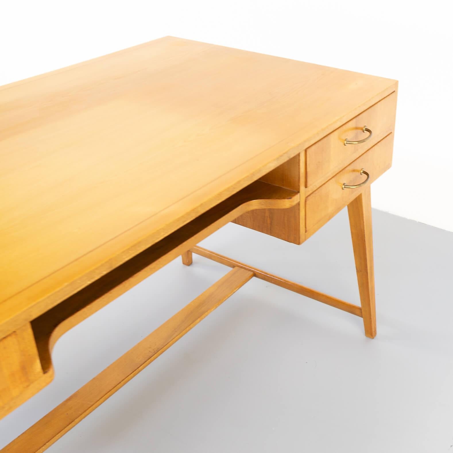 1950s Georg Satink Model 468 Writing Desk for WK Wohnen For Sale 1