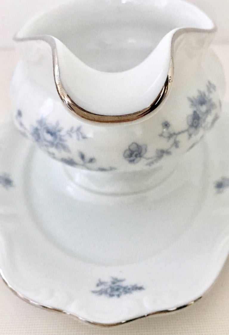 1950'S German Porcelain and Platinum Serving Piece S/7 by, Johann