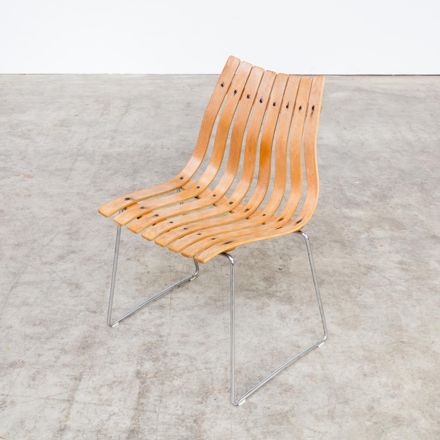 1950s Hans Brattrud ‘Scandia’ Chair for Hove Möbler Set/2 For Sale 1