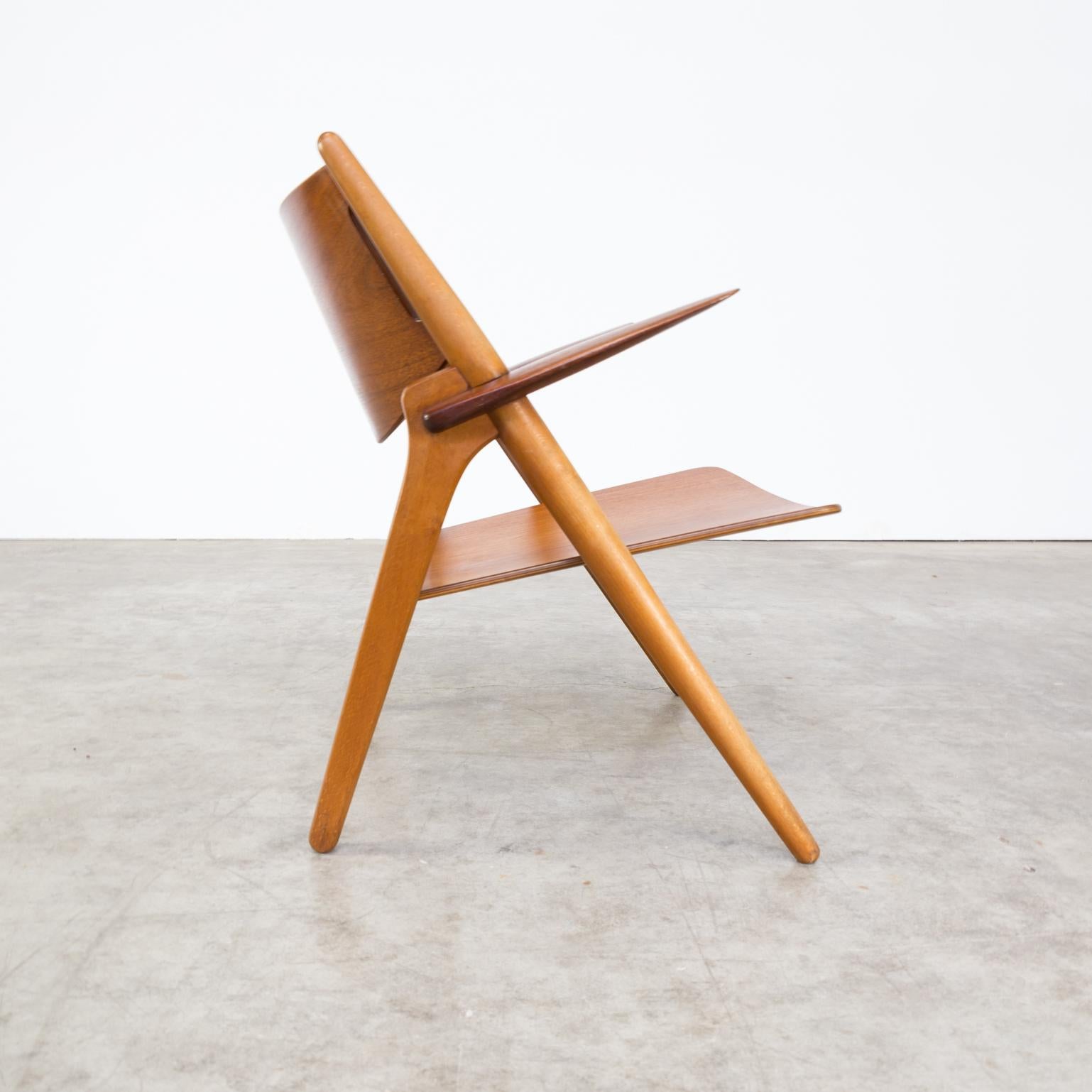 1950s Hans Wegner ‘Ch28t’ Fauteuil for Carl Hansen & Søn Set of Two For Sale 3