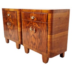 50s Italian Art Deco Nightstands 1 of 2