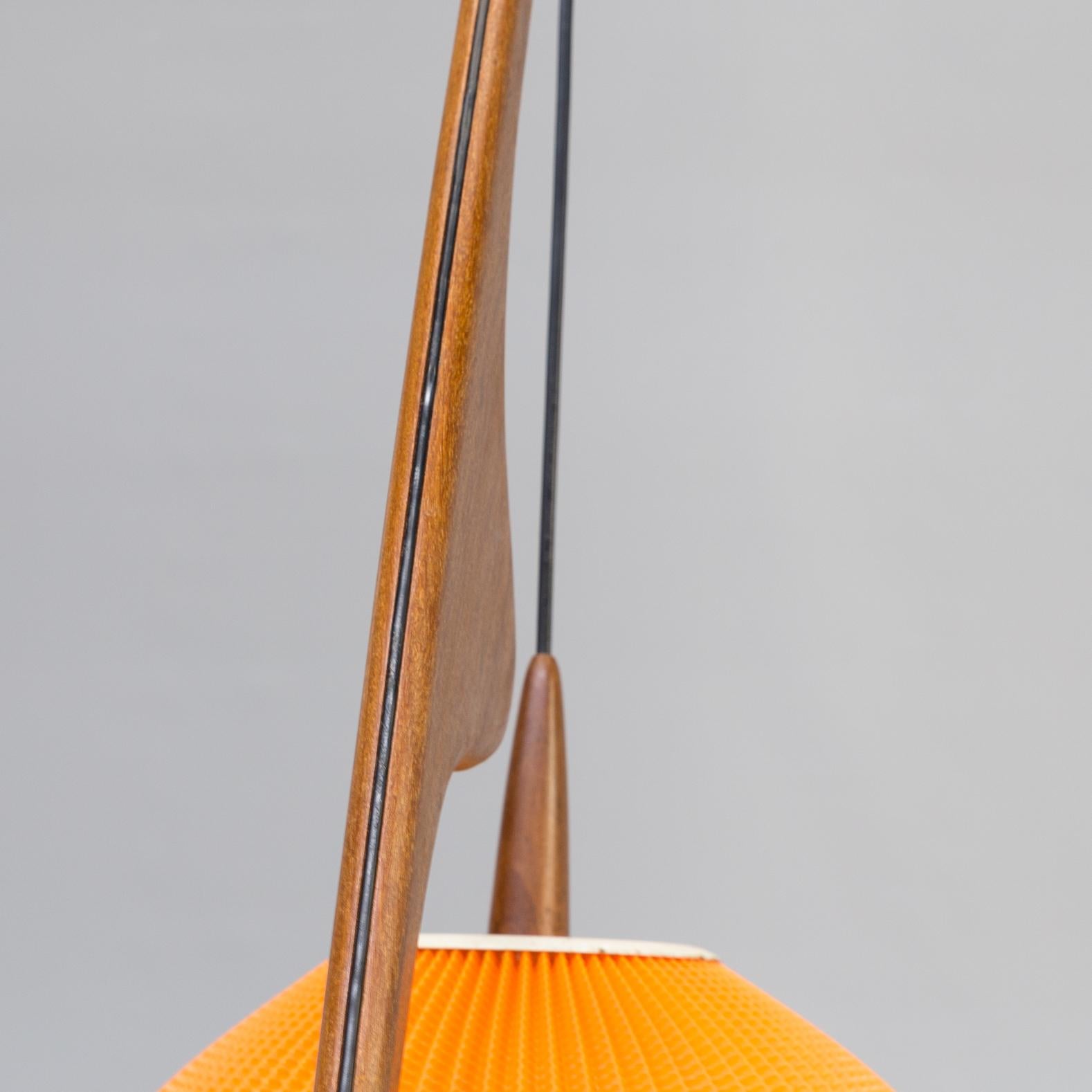 1950s Jean Rispal Floor Lamp ‘Praying Mantis’ for Rispal, France For Sale 5