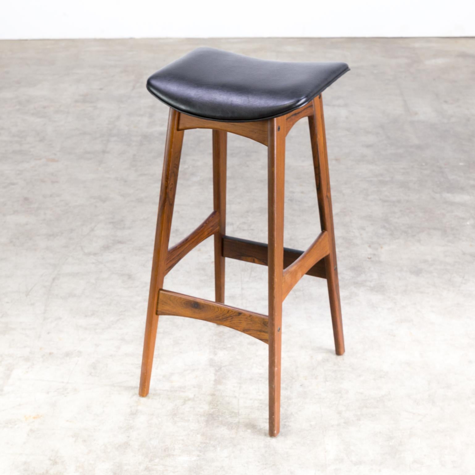 1950s Johannes Andersen Bar Stools for J. Skaaning & Son & Brdr. Andersen For Sale 1
