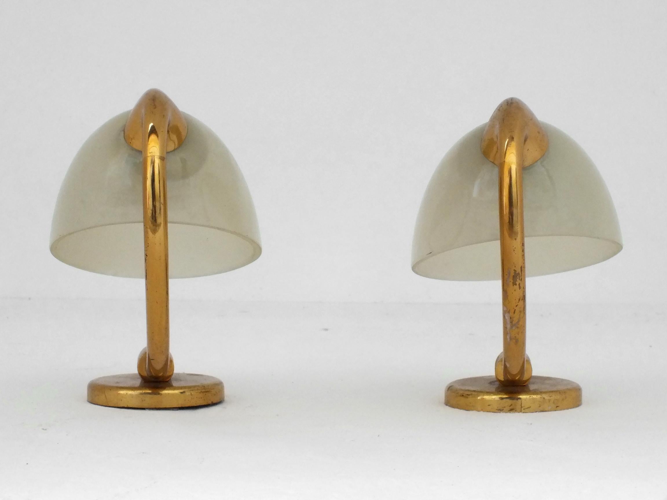 50s Lumen Milano Italy Two Wall Lamp, Oscar Torlasco Lumi Italy, Set of 2 For Sale 2