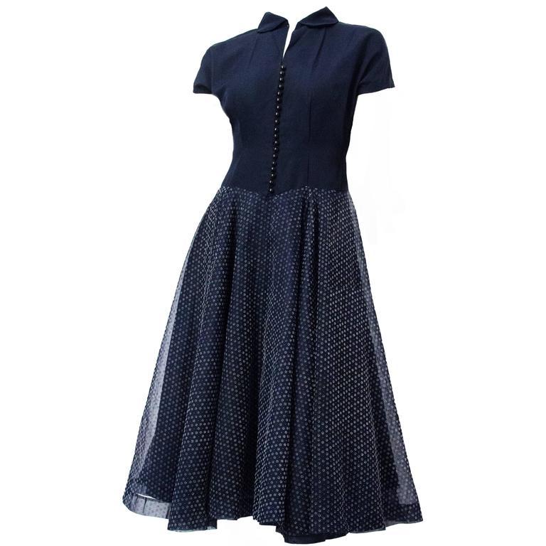 50s style day dress
