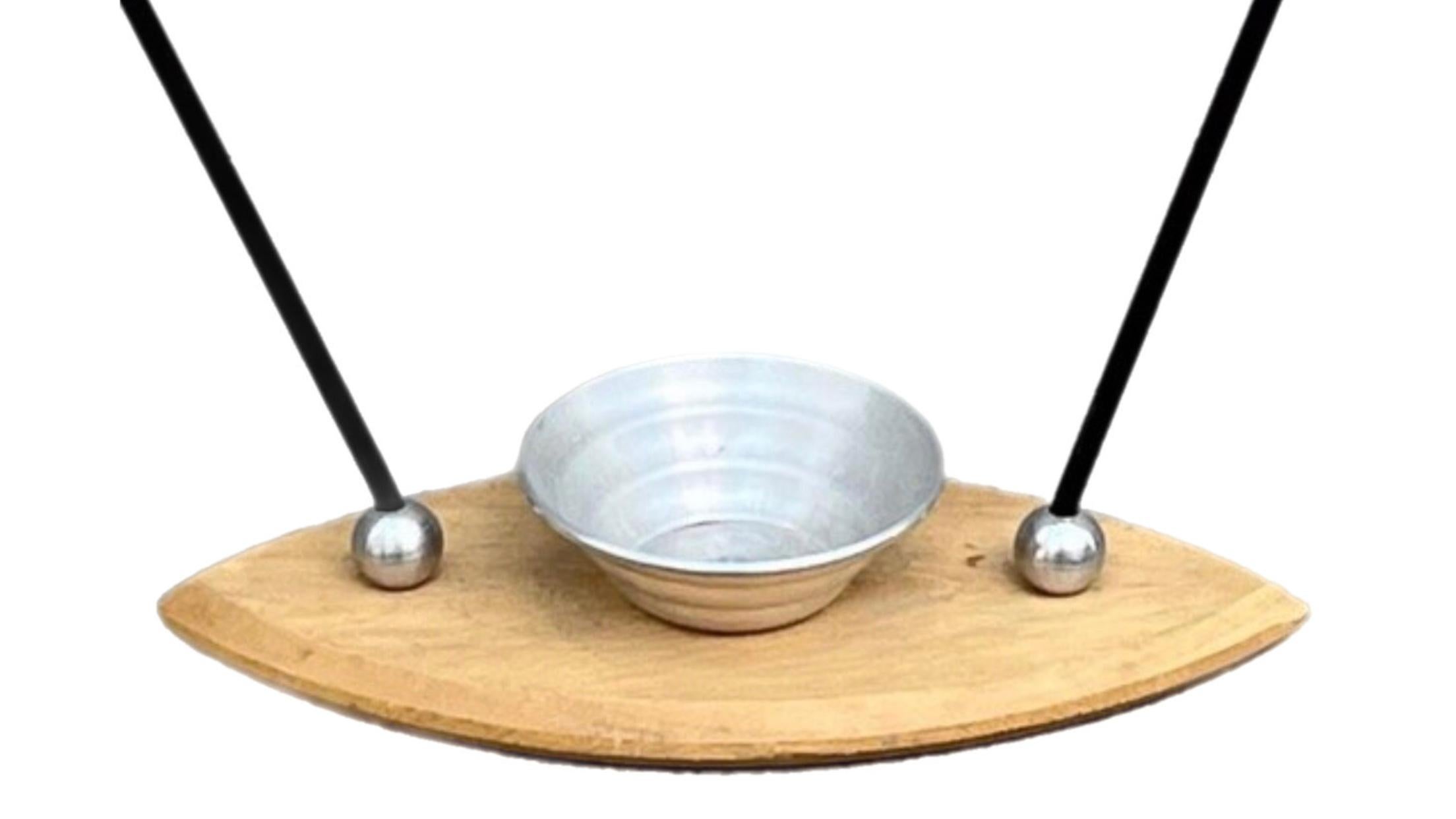 Mid-Century Modern 50s Rare Français Mid Century Modern Carl Aubock insp Minimalist Umbrella Holder en vente
