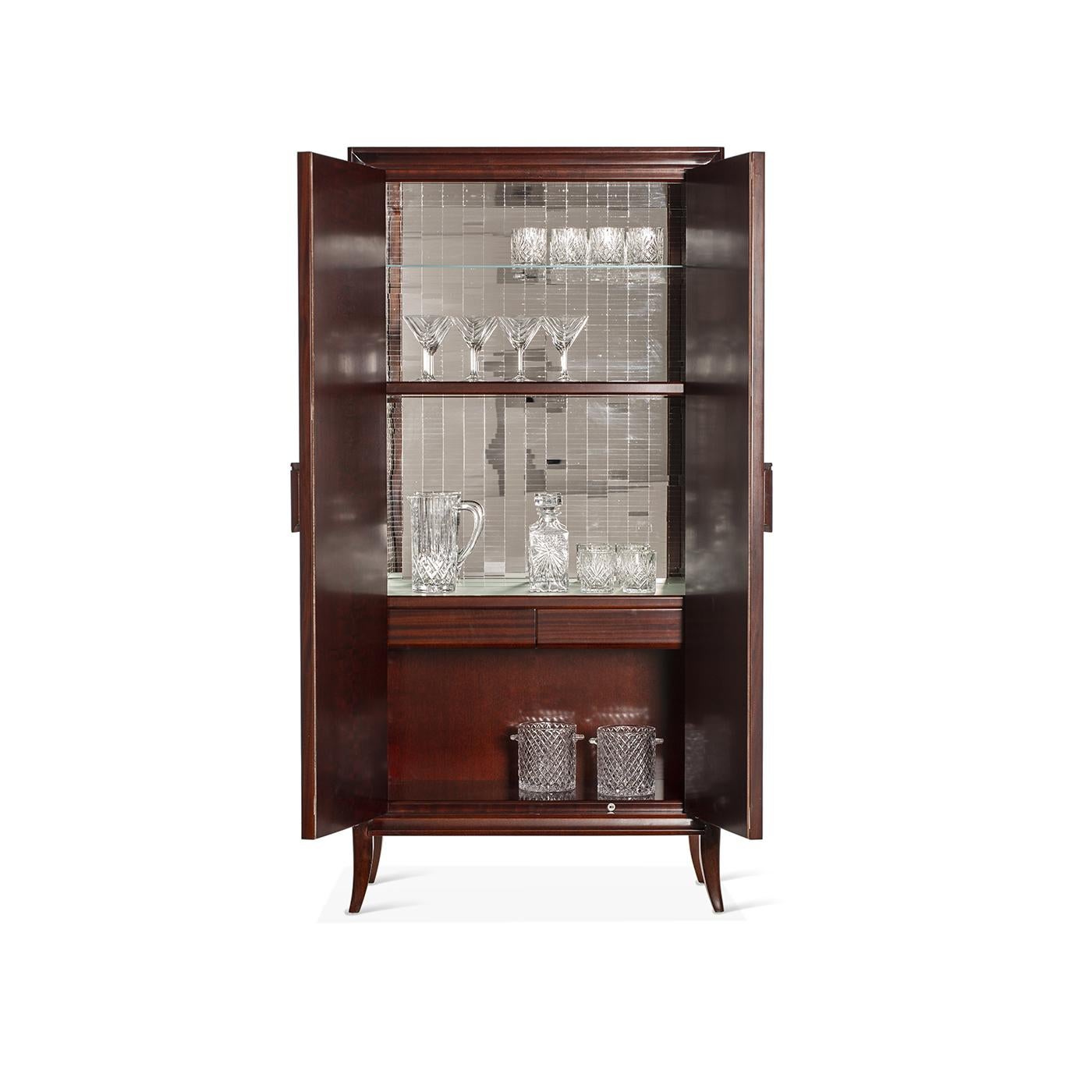 50S Style Mahogany Cabinet 8718 In New Condition In Milan, IT