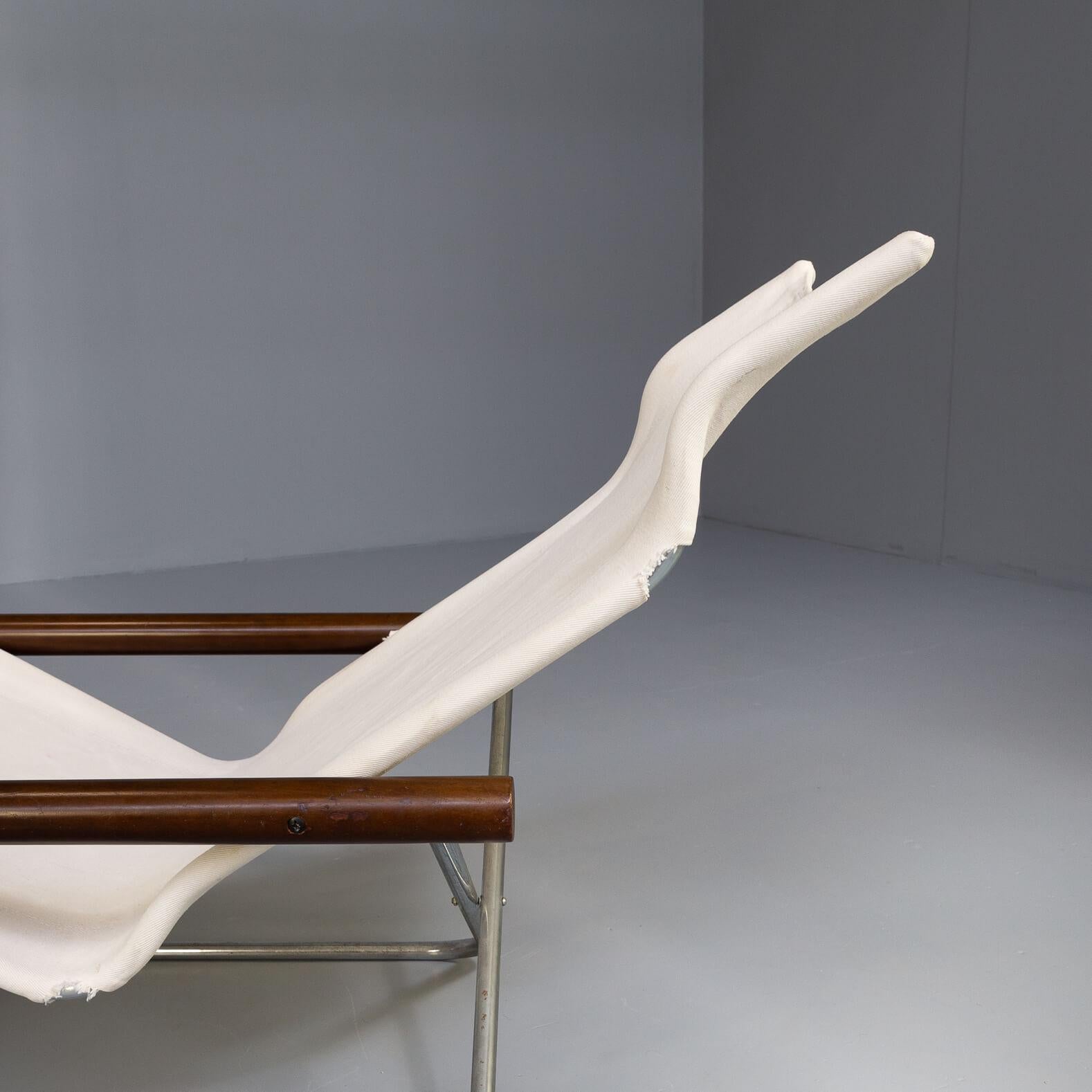 50s Takeshi Nii ‘NY Chair X’ Folding Chaise Longue for Jox Interni 1