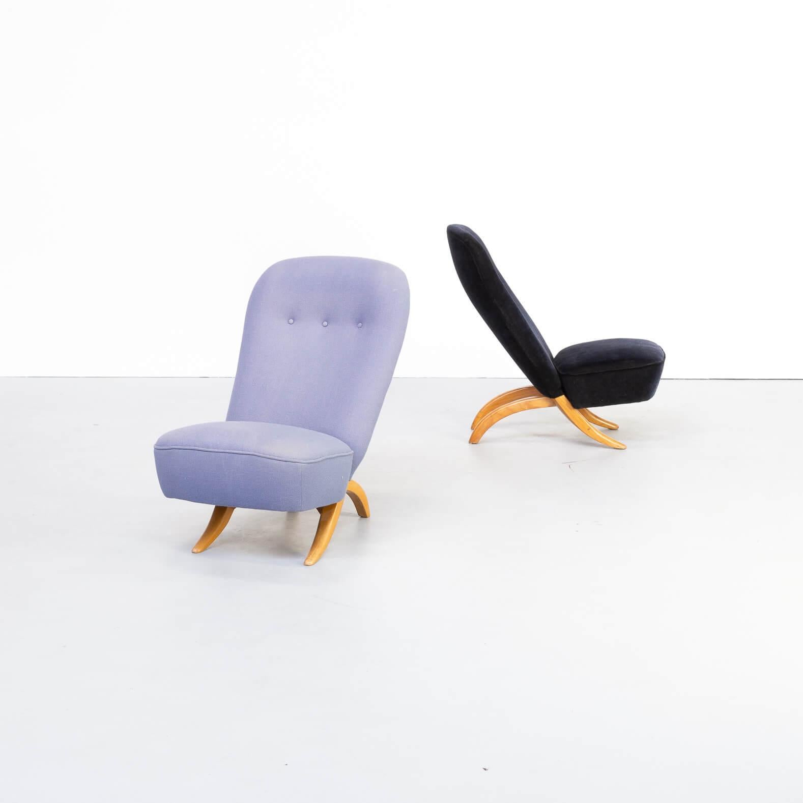 Ruth was Artifort’s first permanent designer and he had a major impact on its design legacy. His most famous pieces include the 1952 Congo Chair and the 1953 Penguin Chair, both of which were constructed from two interlocking pieces that fit