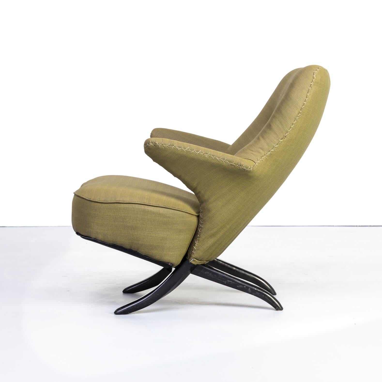 1950s Theo Ruth ‘pinguin’ Lounge Fauteuil for Artifort For Sale 2