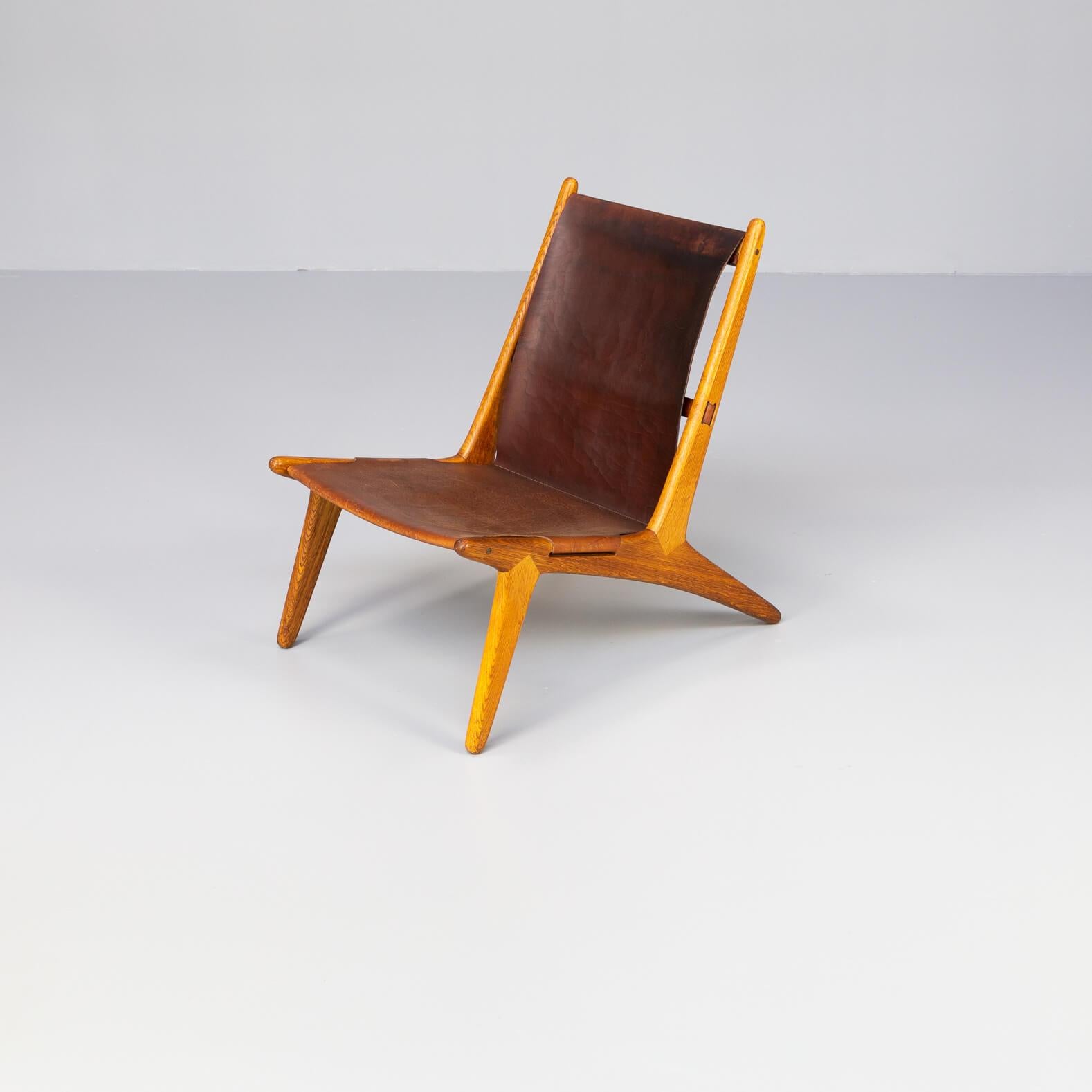 Swedish 50s Uno & Östen Kristiansson Hunting Chair by for Luxus For Sale