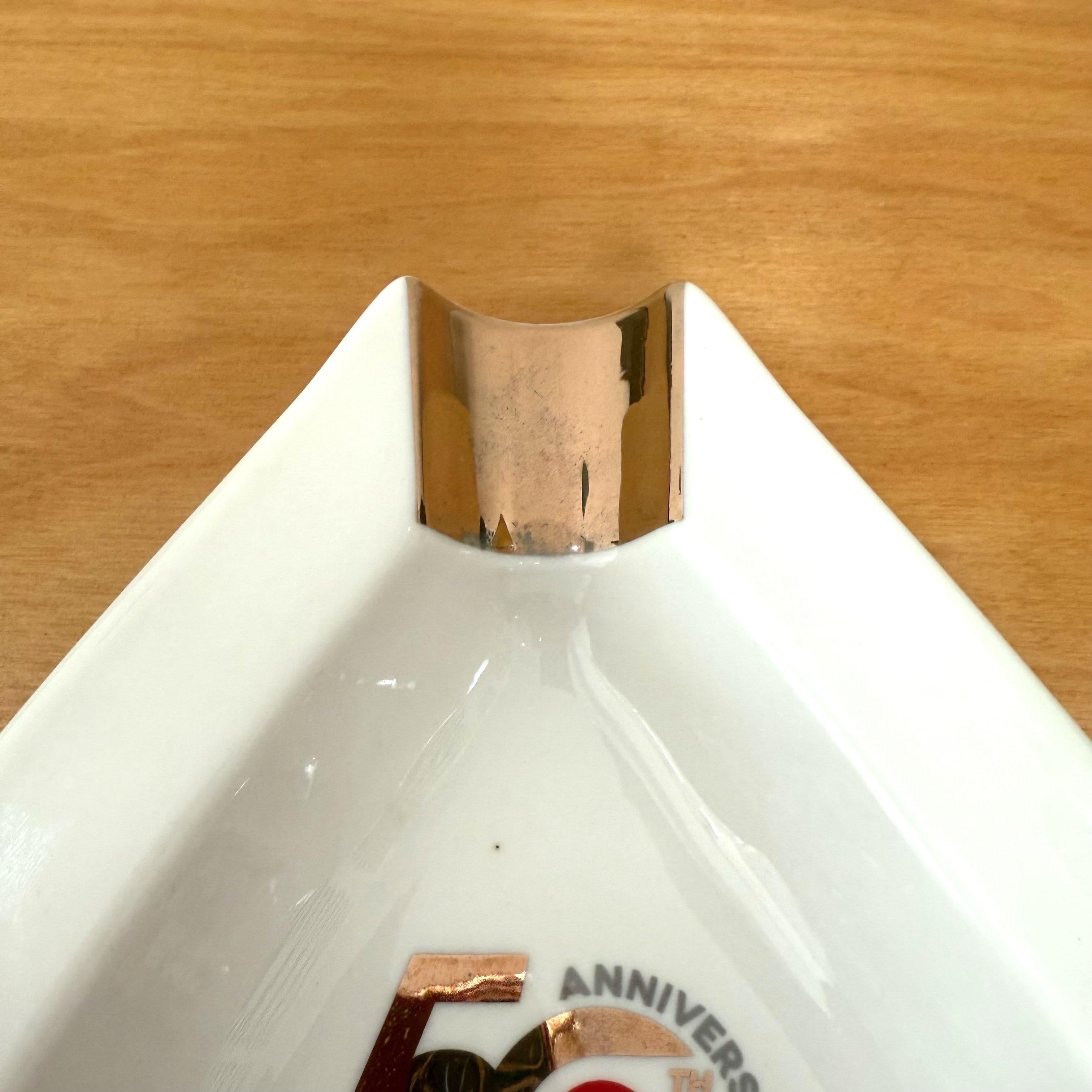 Contemporary 50th Anniversary Cigar Ashtray For Sale