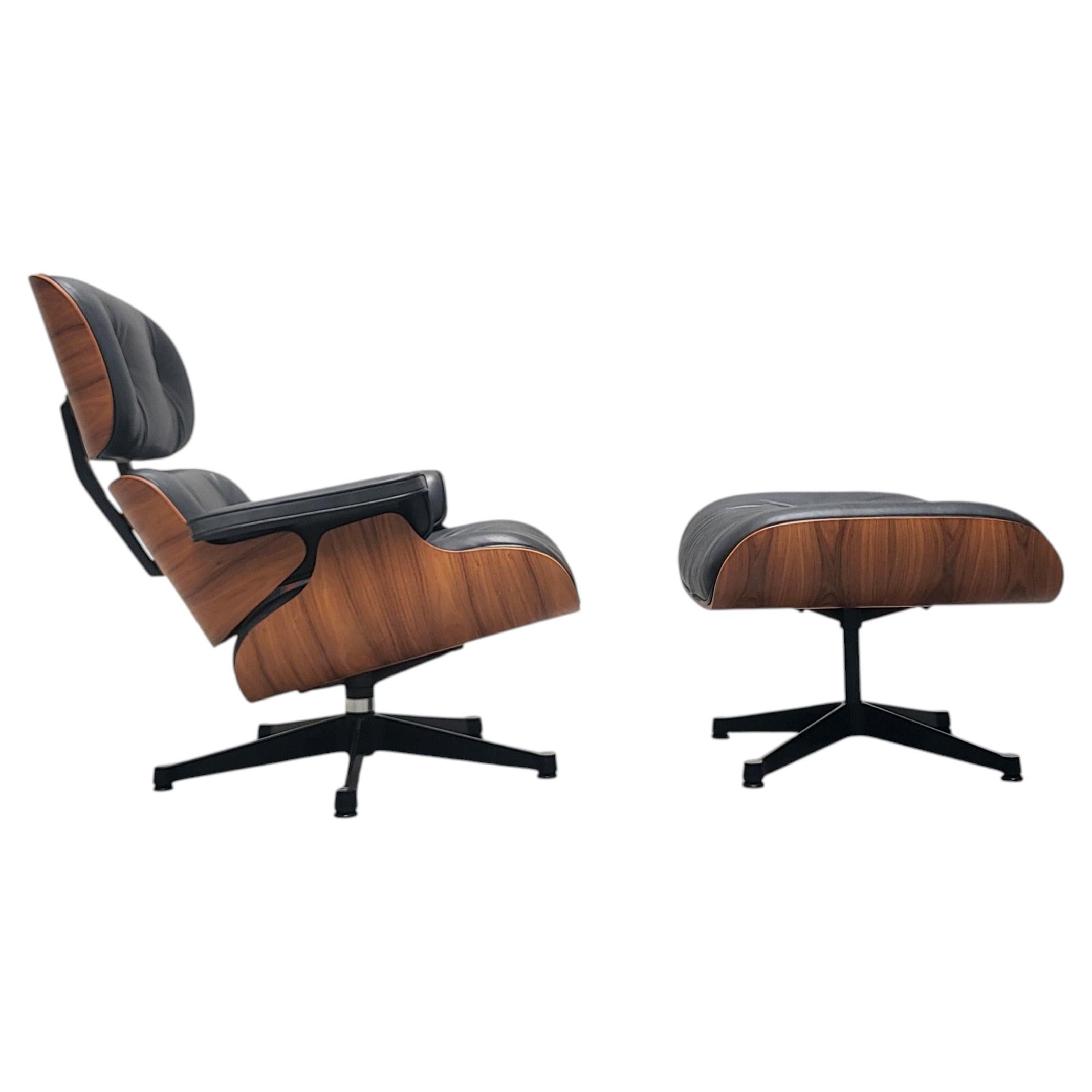 50th Anniversary Eames Lounge Chair & Ottoman by Vitra 764/999 Limited Edition For Sale