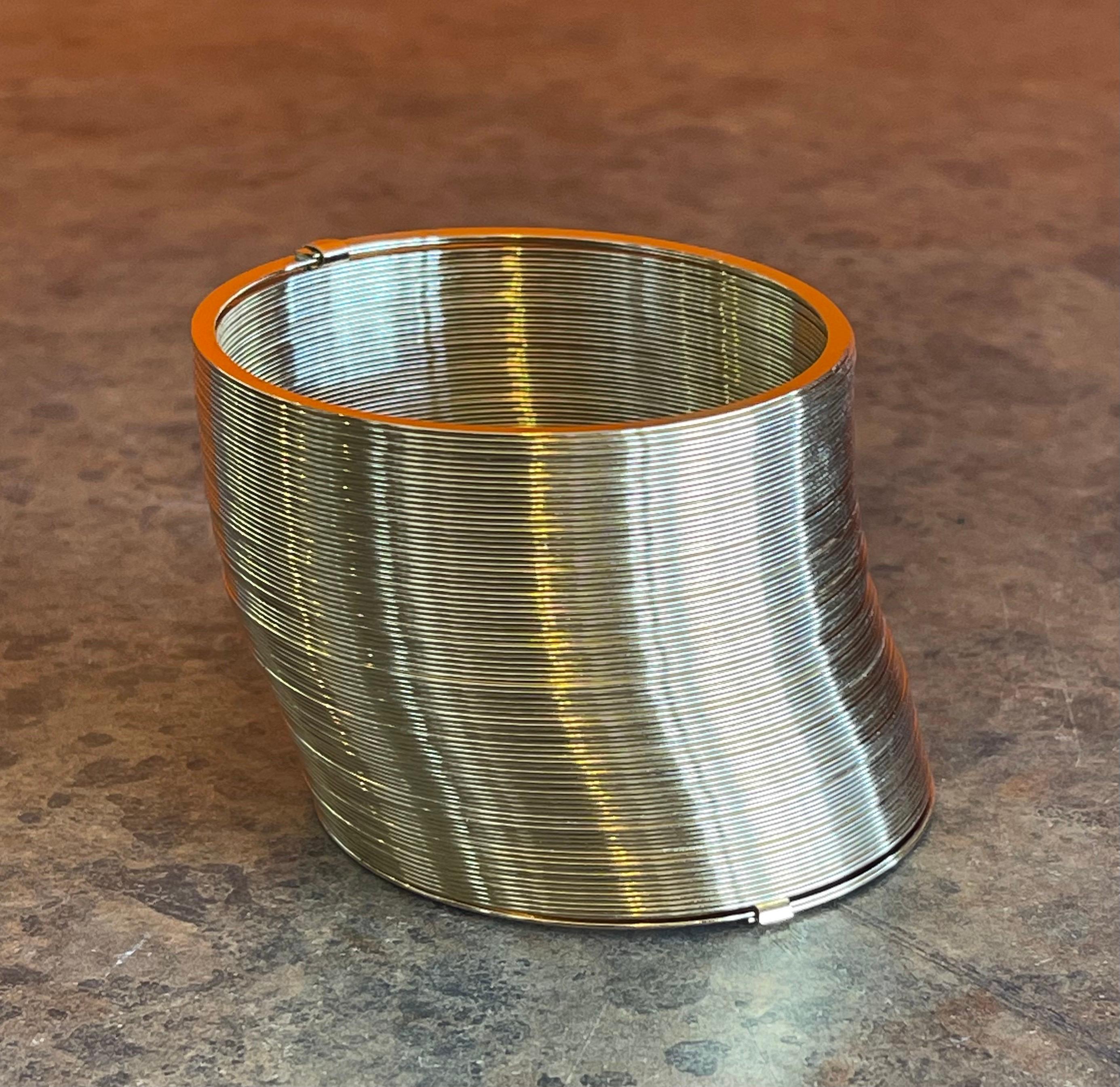 gold plated slinky