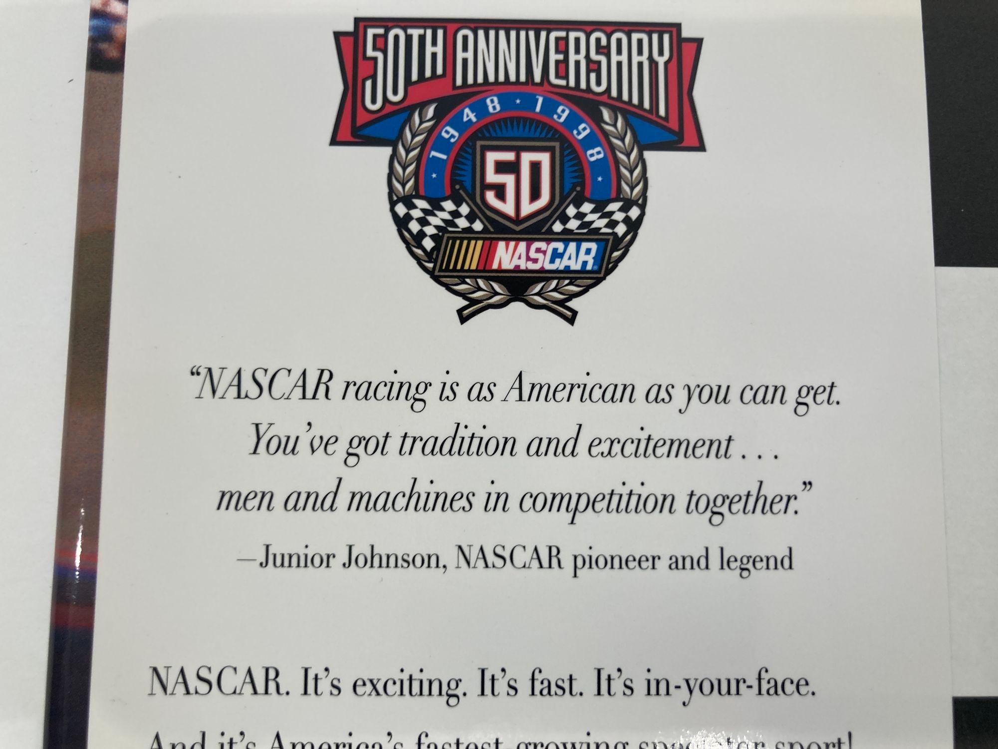 50th Anniversary NASCAR The Thunder of America 1988 For Sale 4