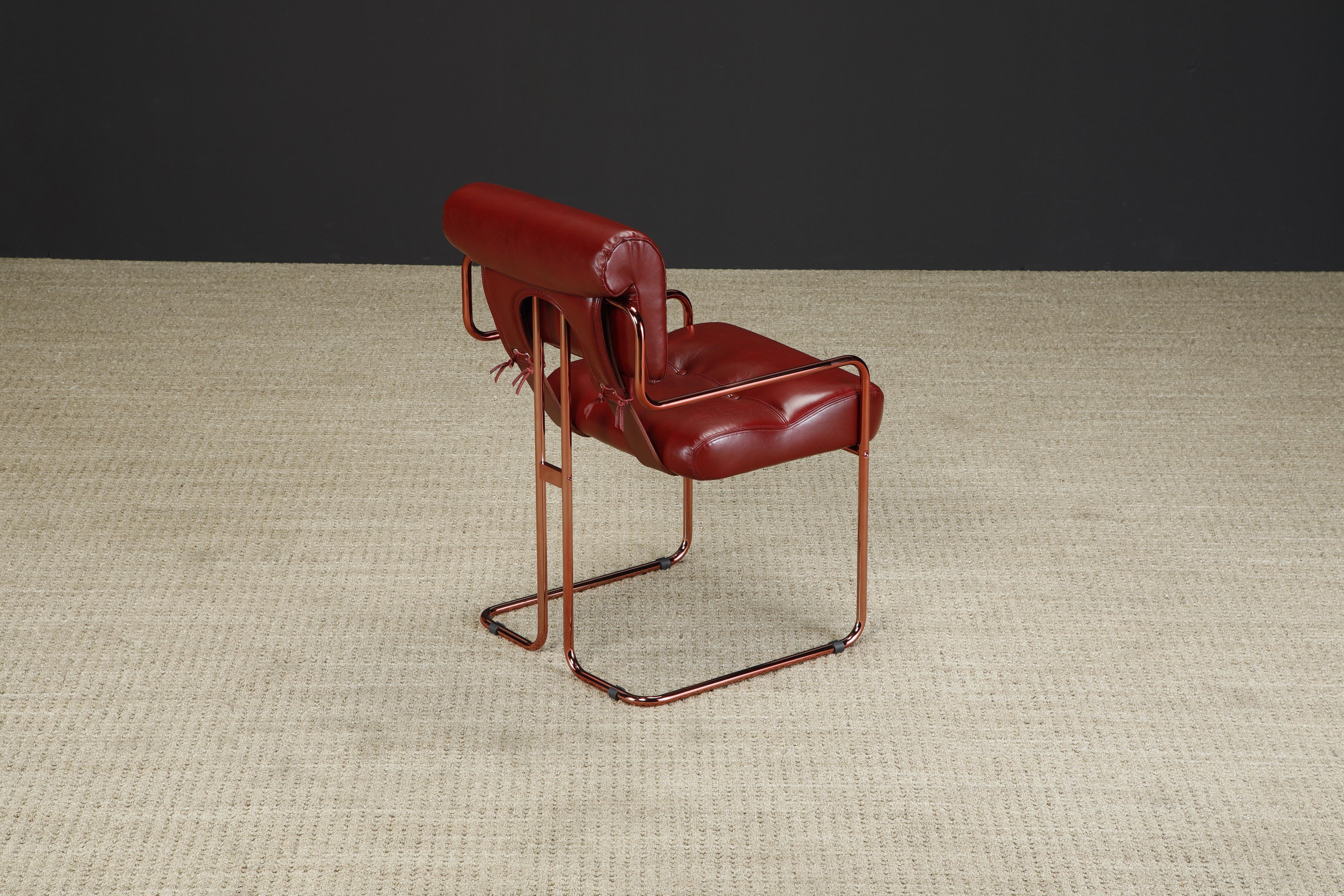 Steel 50th Year Anniversary 'Tucroma' Armchair by Guido Faleschini for Mariani, New