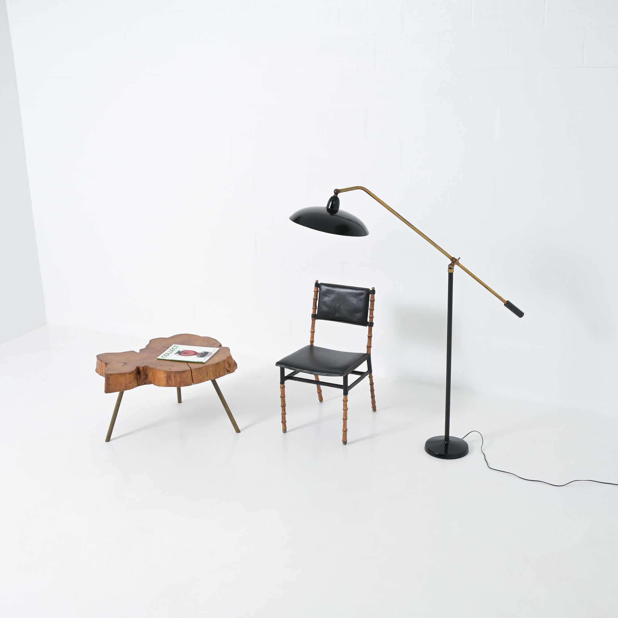 Mid-Century Modern 50ties floorlamp attributed to Arredoluce For Sale