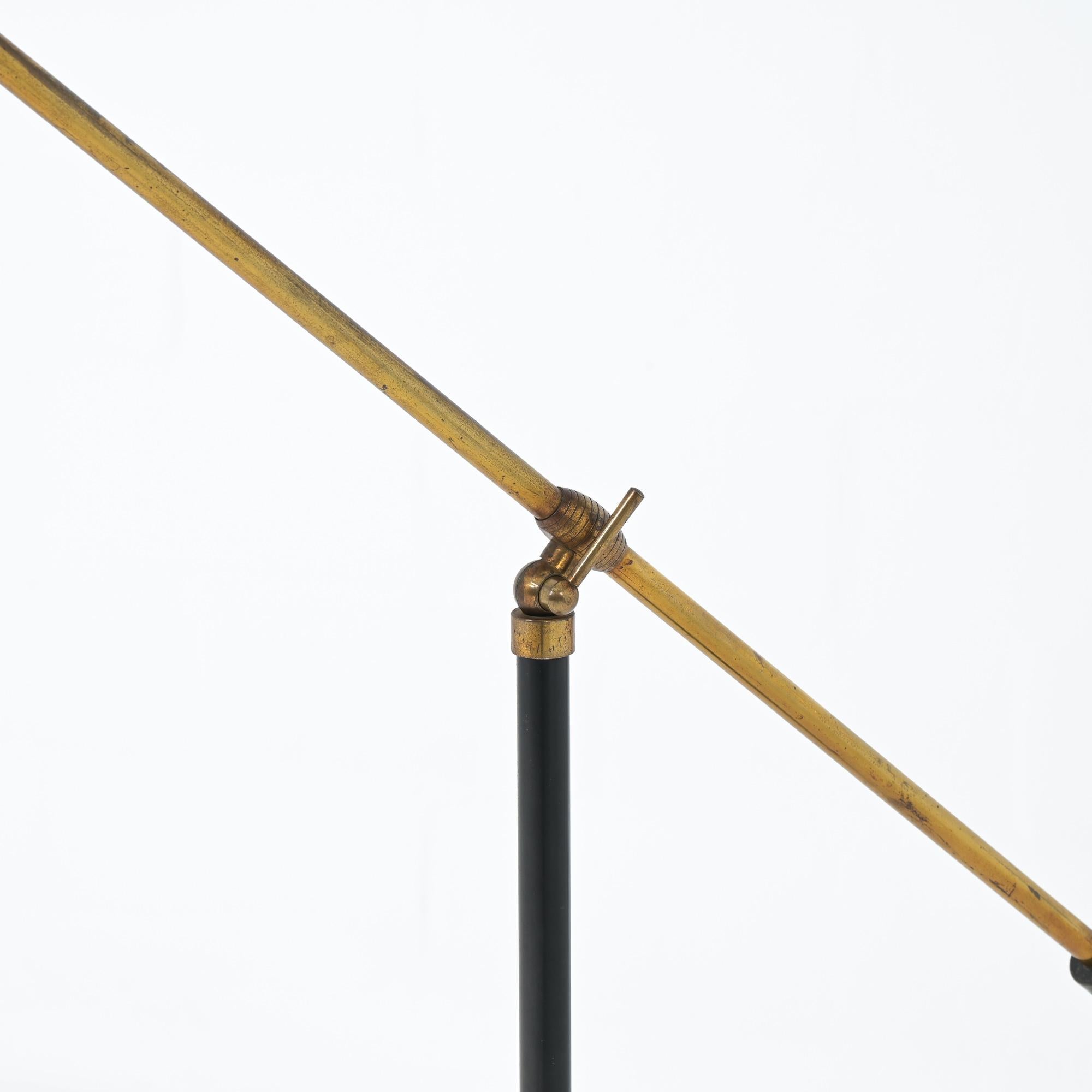 Mid-20th Century 50ties floorlamp attributed to Arredoluce For Sale