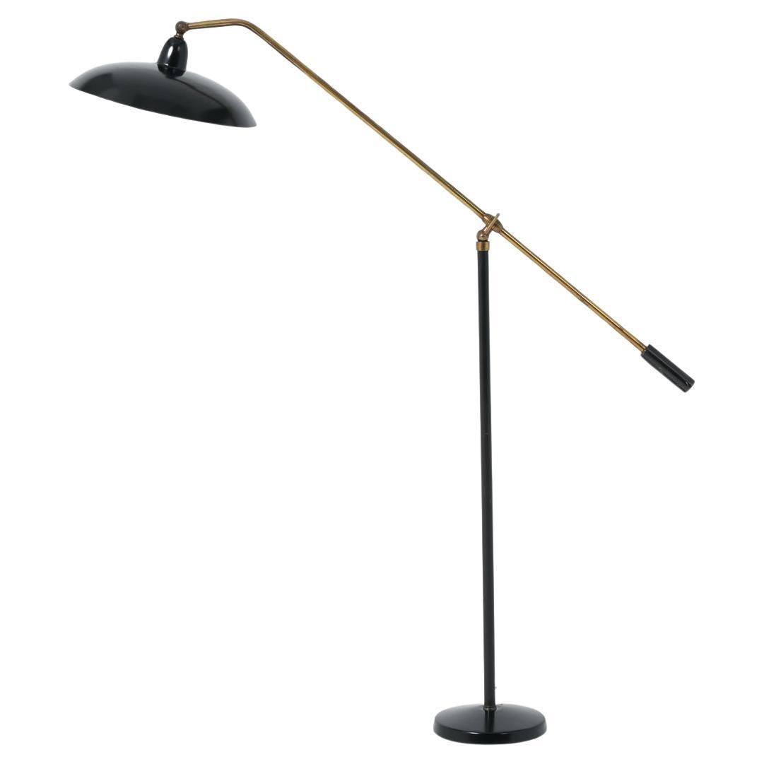 Stehlampe aus den 50er Jahren, die Arredoluce zugeschrieben wird