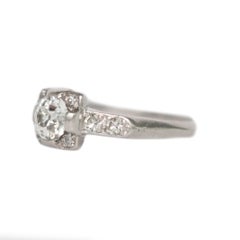 .51 Carat Diamond Platinum Engagement Ring
