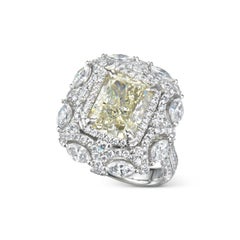 5.1 Carat Marquise Statement Brilliant White 14K White Gold Heirloom-Worthy Glow