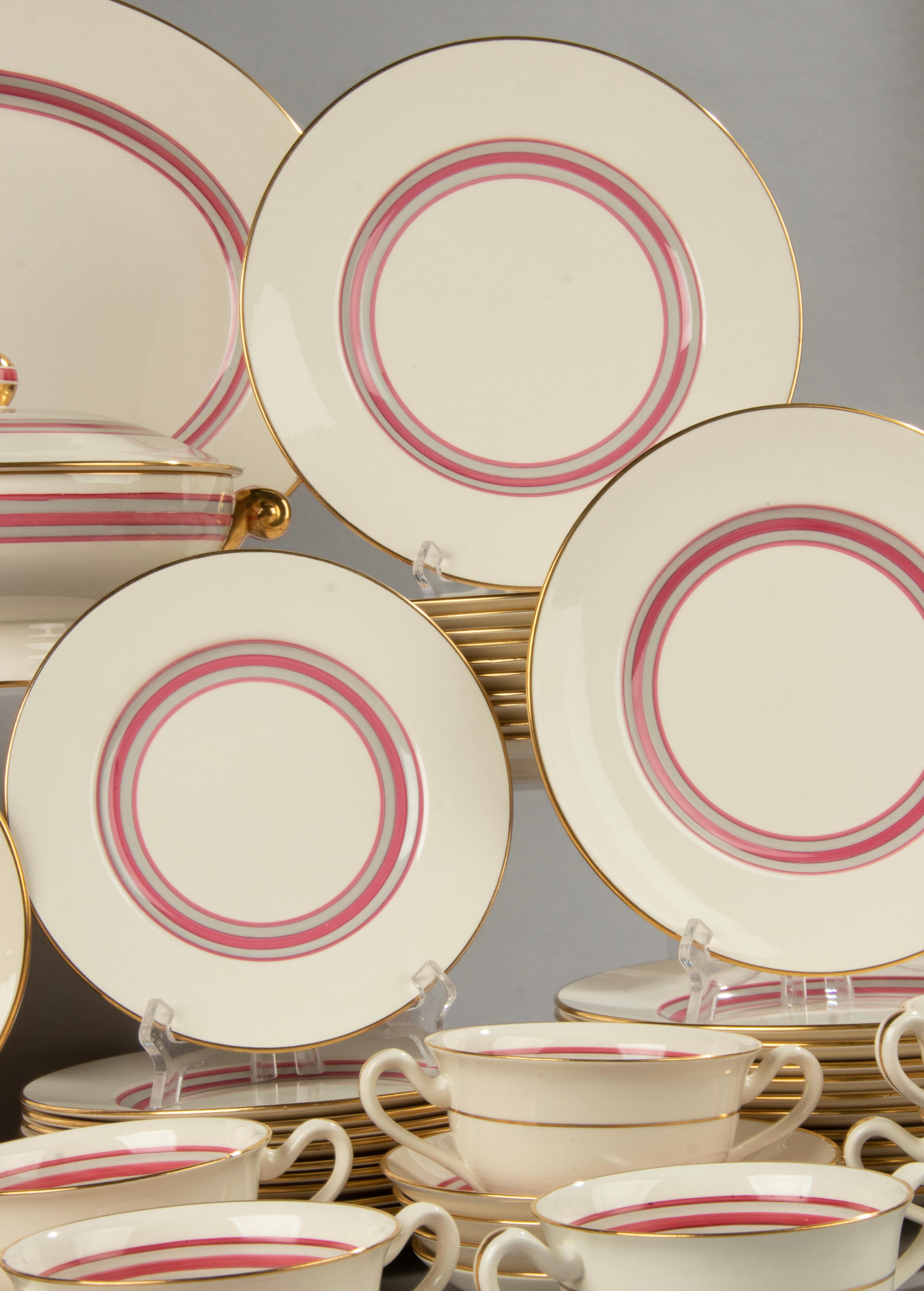 51Piece Set Art Deco Dinnerware, Spode, England, circa 1930 For Sale at 1stDibs