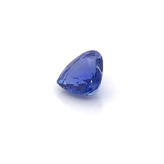 5,10 Karat Herzförmiger blauer Saphir, GIA-zertifiziert