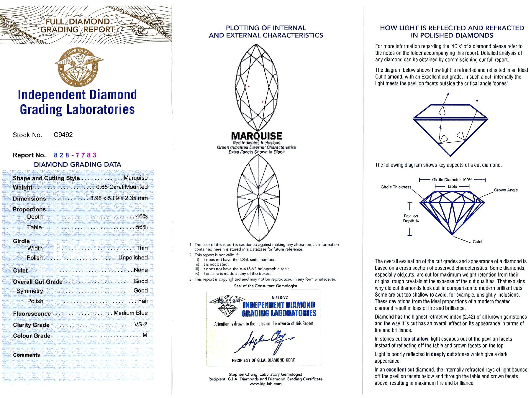 Orecchini a goccia in oro giallo 18k con rubino del Mozambico da 5,10 carati e diamante da 5,38 carati in vendita 13