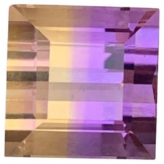 5.10 Carat Natural Loose Ametrine Square Shape Gemstone