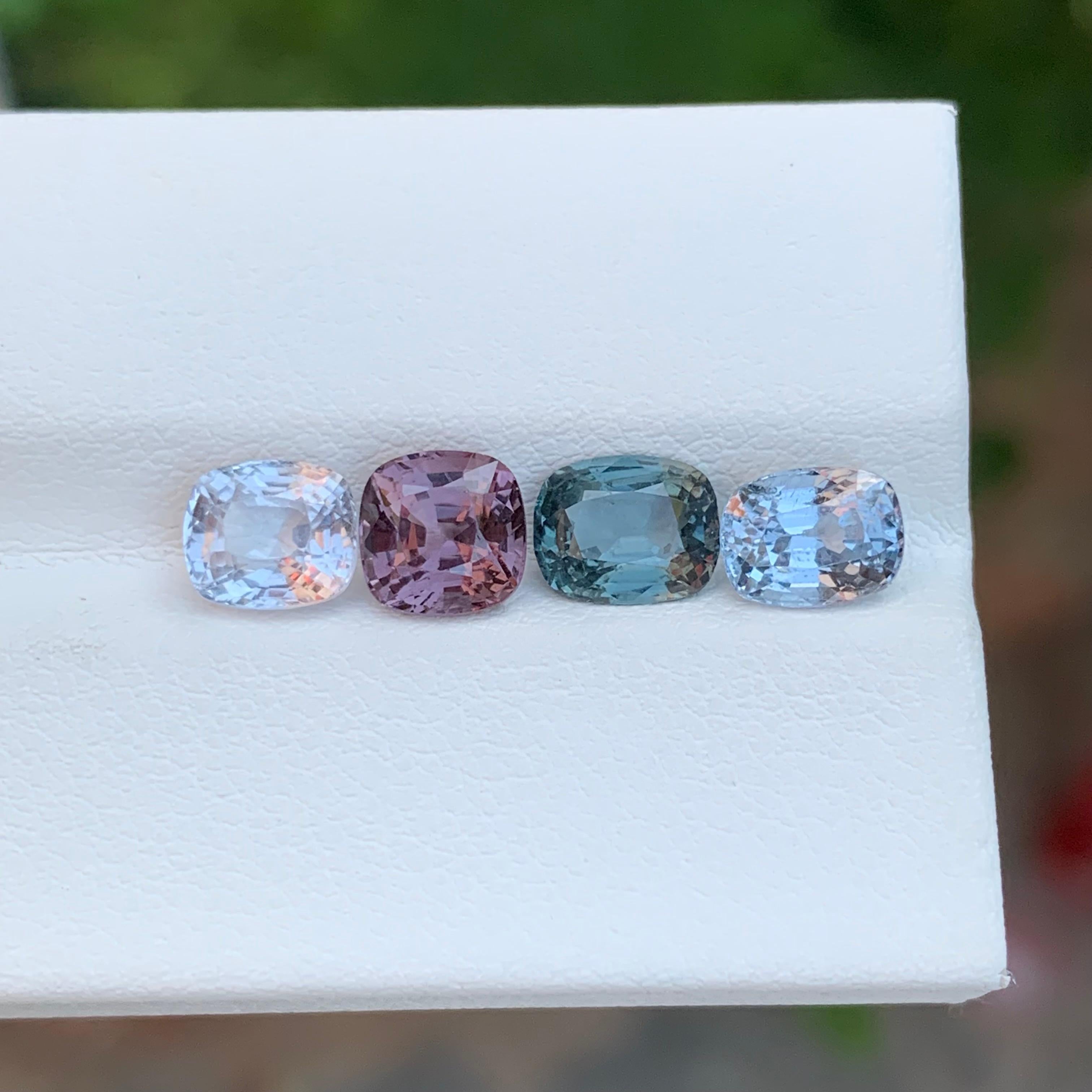 5.10 Carat Natural Loose Spinel Lot For Jewellery Making In New Condition For Sale In Peshawar, PK