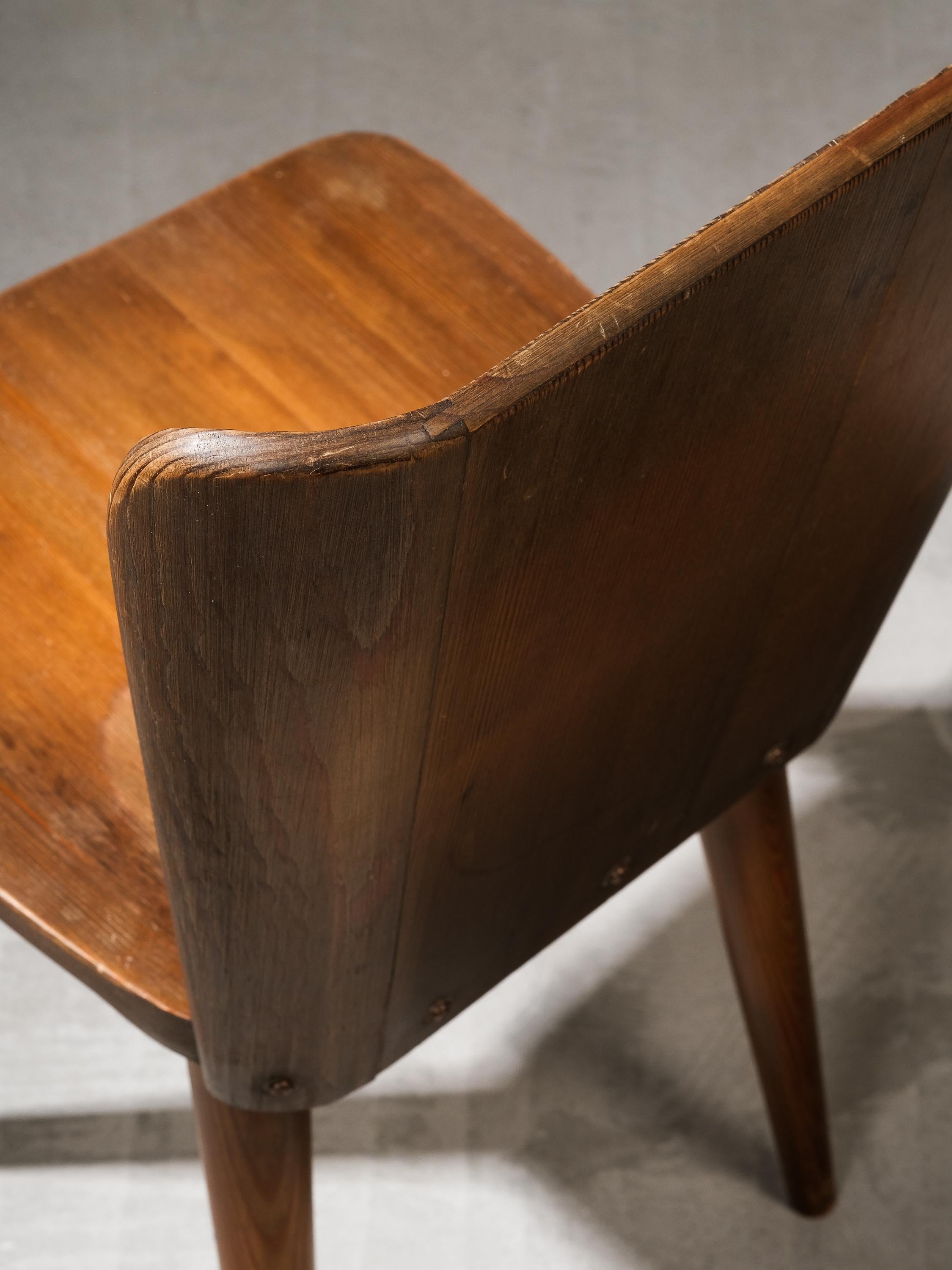 Ensemble de chaises de salle à manger en pin 