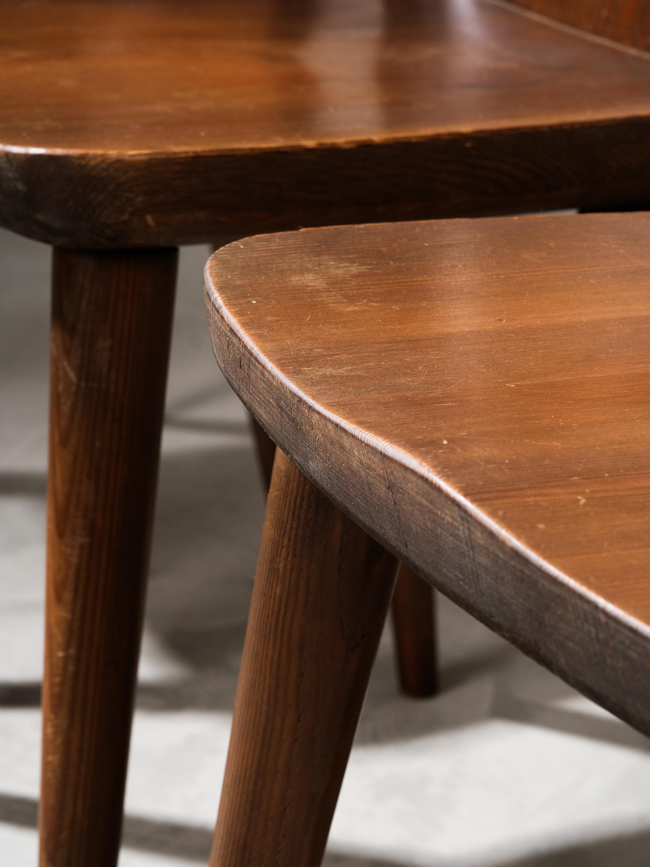 Ensemble de chaises de salle à manger en pin 