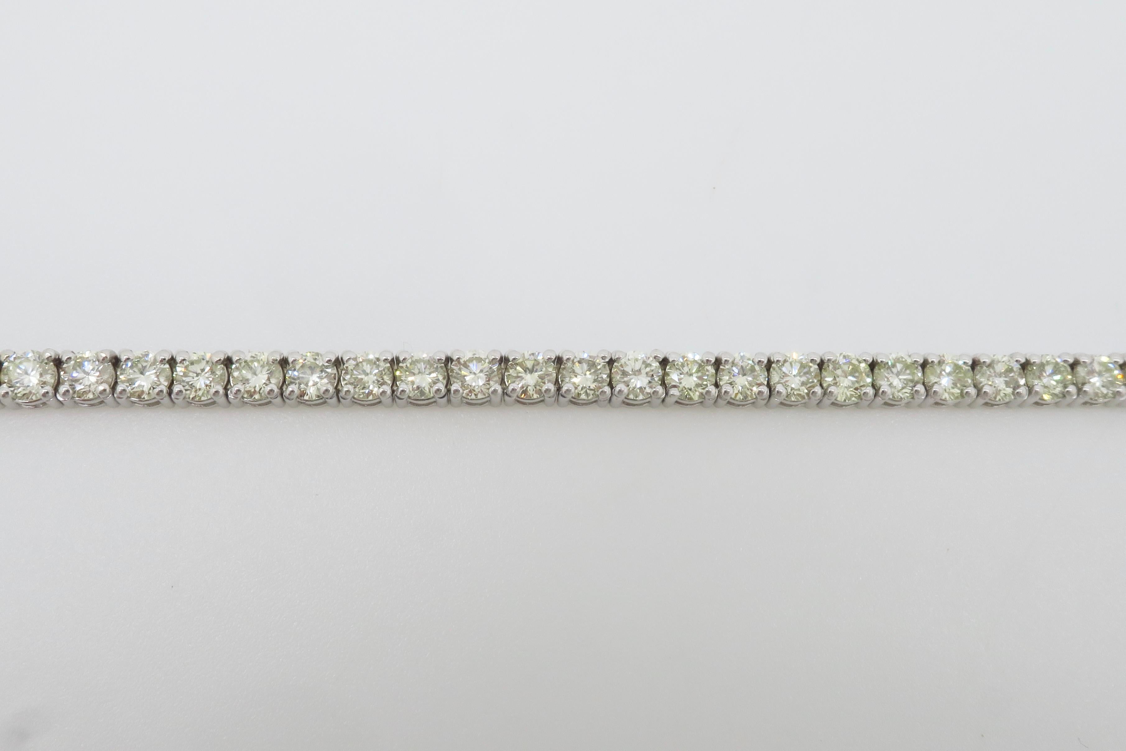 5,10CTW Classic Diamant-Tennisarmband im Angebot 8