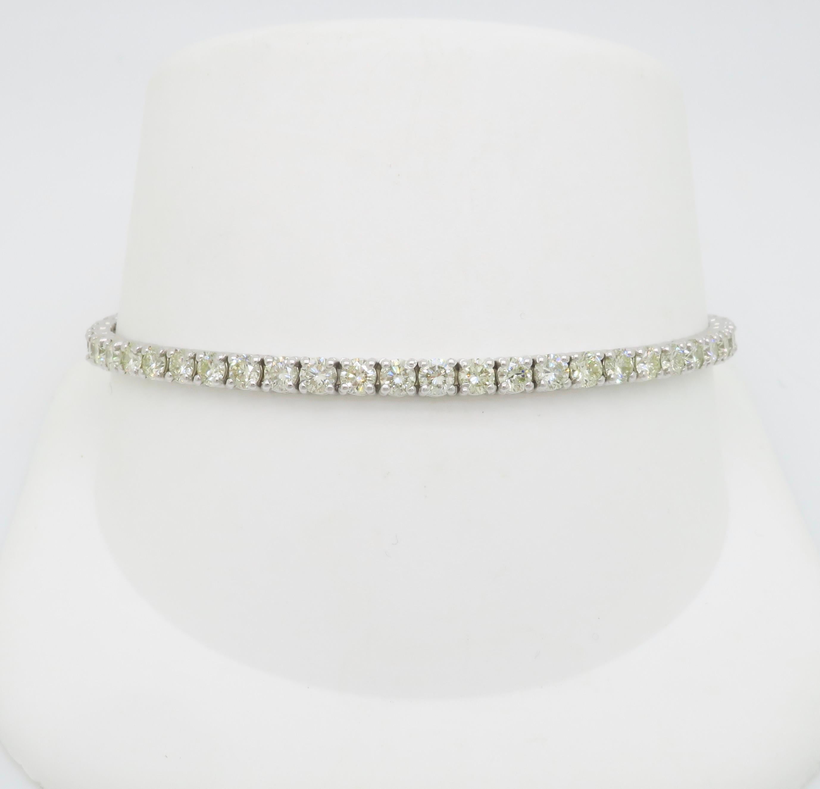 5,10CTW Classic Diamant-Tennisarmband im Angebot 2