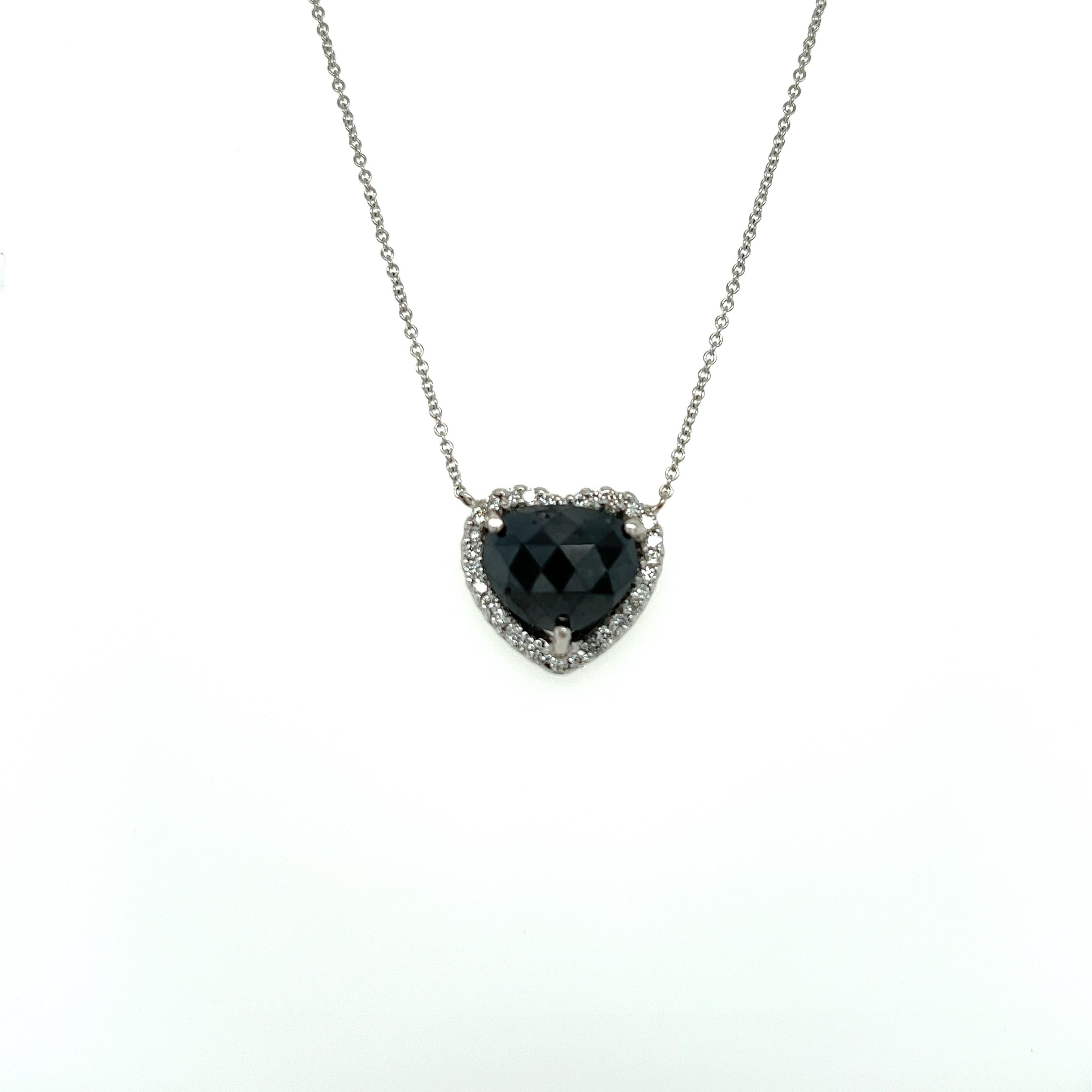 black diamond necklace price