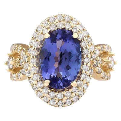 Antique Sapphire and Diamond Cocktail Rings - 20,535 For Sale at ...
