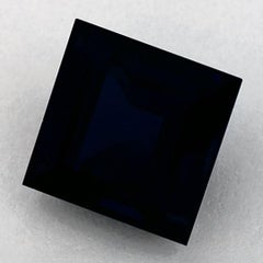 5.11 Ct Blue Sapphire Princess Loose Gemstone