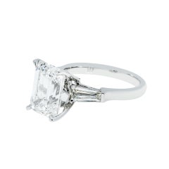 5.12 Carat Emerald Diamond Ring 18K Gold Heirloom-Worthy Glow Heirloom